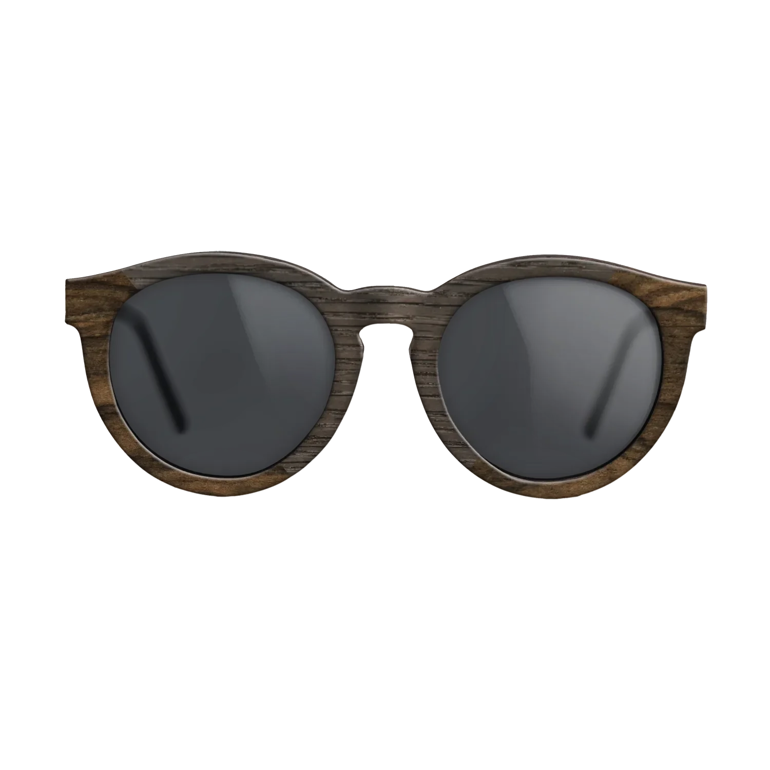 Fumed Oak,Olive Burl,Ziricote Dark Quartered: Geometric - The Rebel - Round - 744 - SIRIS wood optic