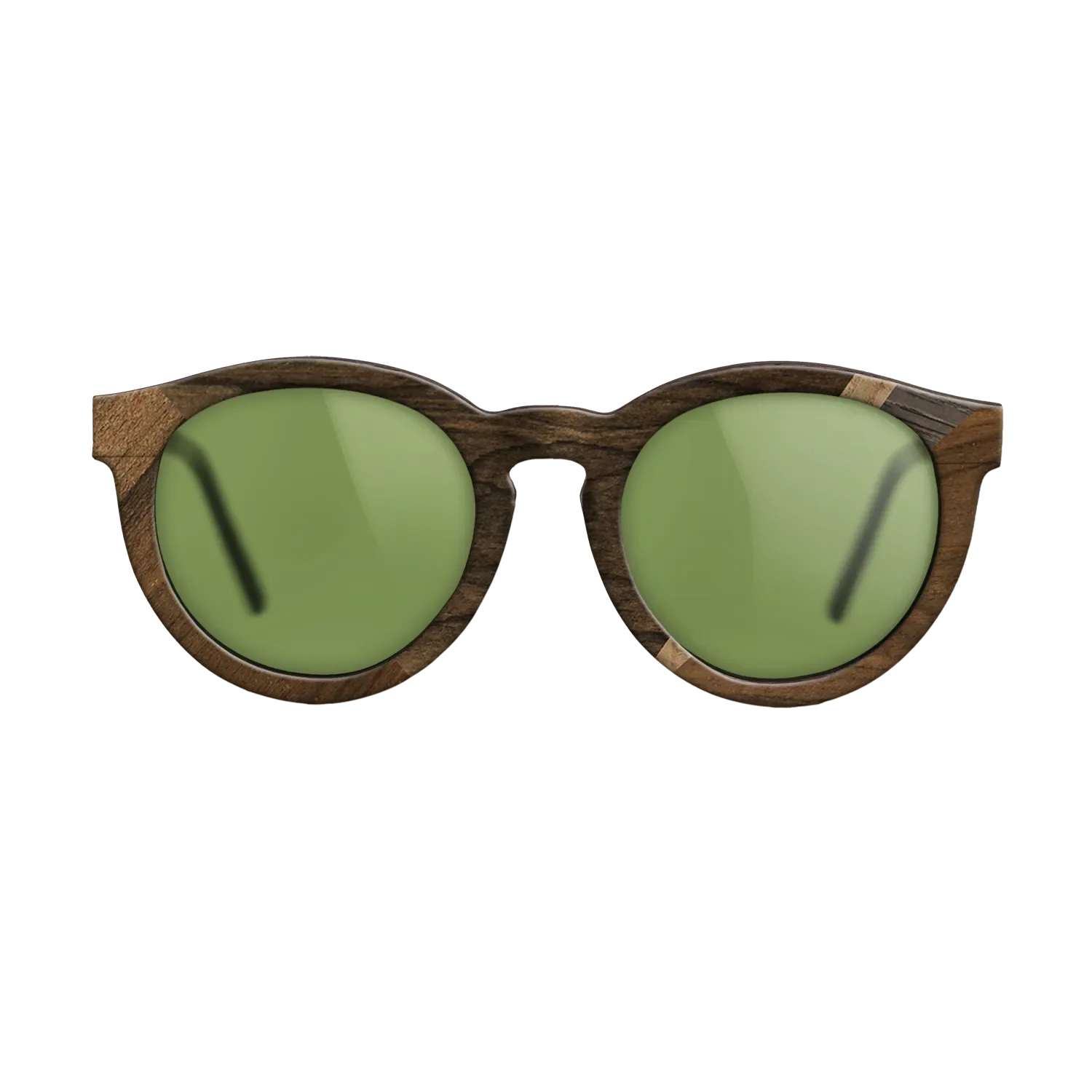 Fumed Oak,Olive Burl,Ziricote Dark Quartered,Walnut Claro Dark: Geometric - The Rebel - Round - 2028 - SIRIS wood optic
