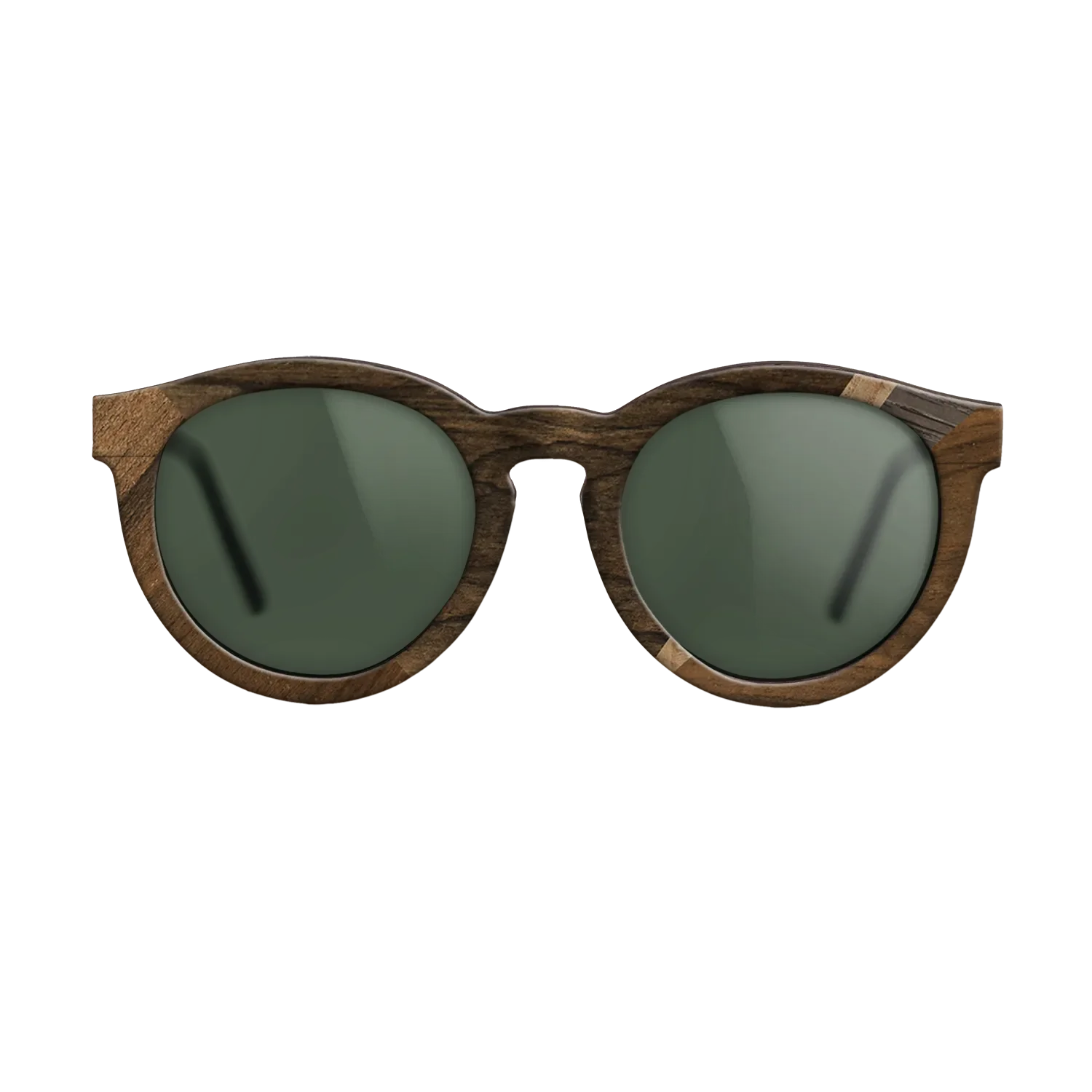 Fumed Oak,Olive Burl,Ziricote Dark Quartered,Walnut Claro Dark: Geometric - The Rebel - Round - 2028 - SIRIS wood optic