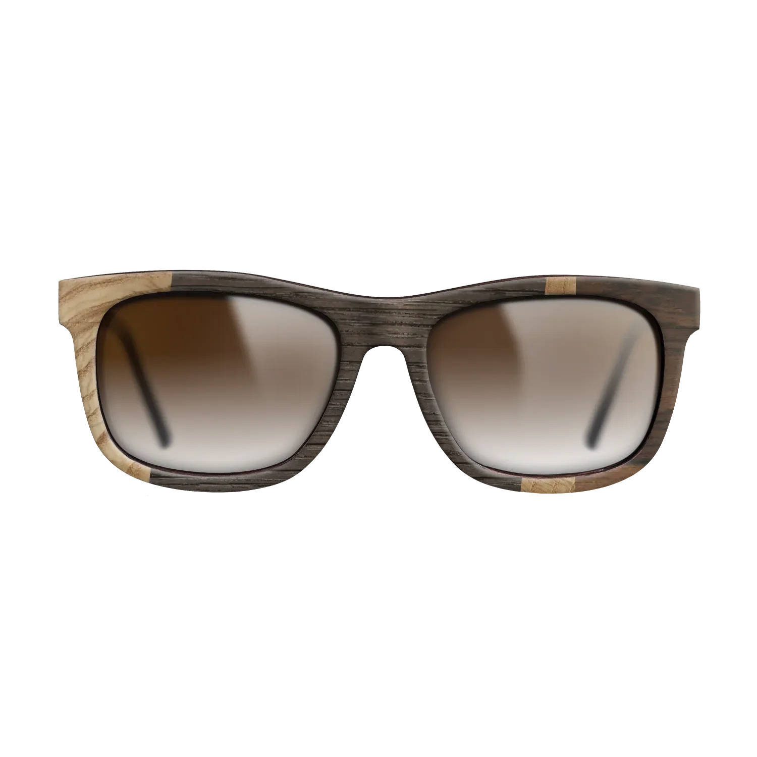 Fumed Oak,Olive Burl,Ziricote Dark Quartered: Wedge - The Hero - Square - 1116 - SIRIS wood optic