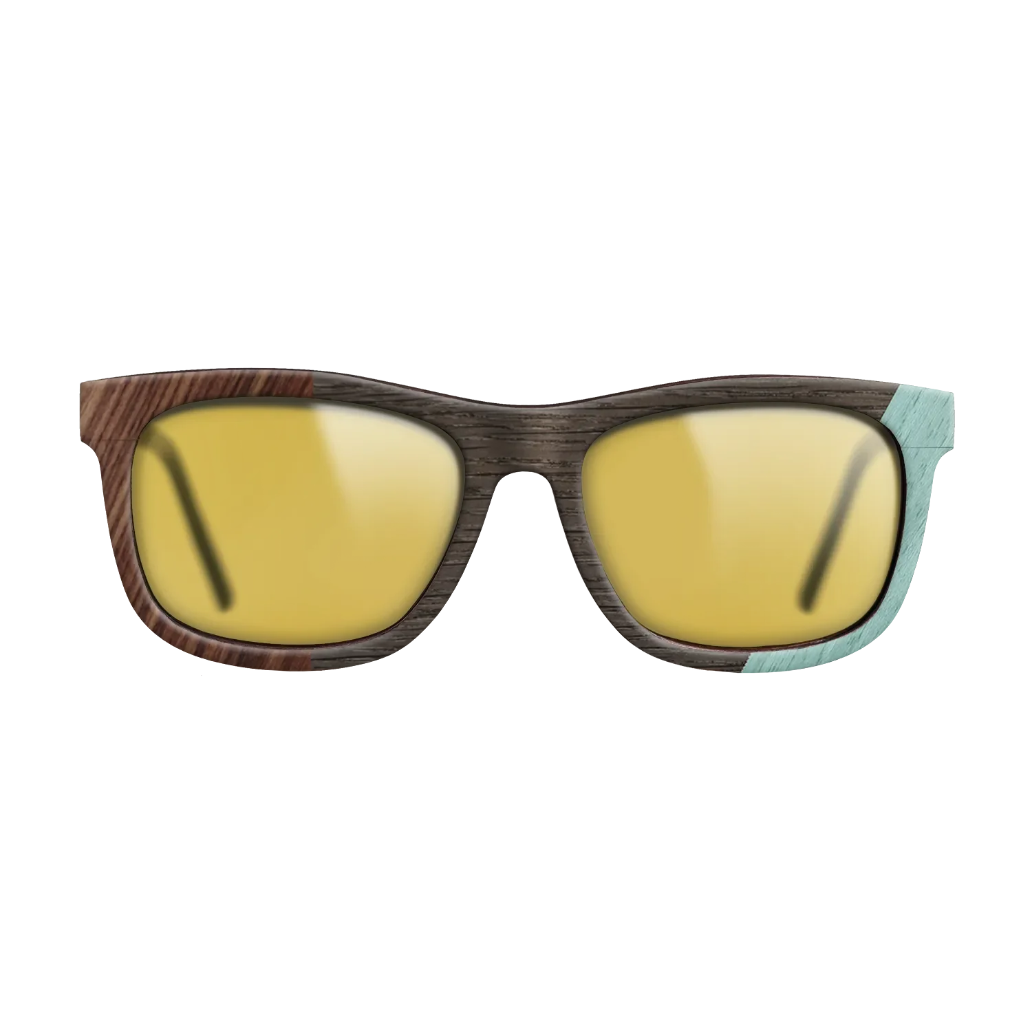Fumed Oak,Poplar Dyed: Baby Blue,Olive Burl,Kingwood: Angle Cut - The Hero - Square - 1224 - SIRIS wood optic