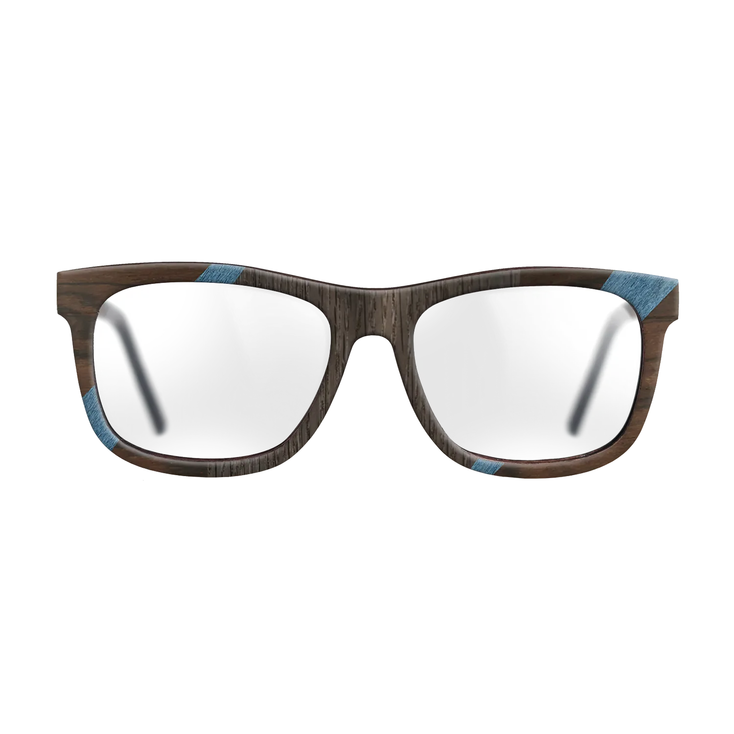 Fumed Oak,Poplar Dyed: Blue Denim,Kingwood,Ziricote Dark Quartered: Recursive - The Hero - Square - 1703 - SIRIS wood optic