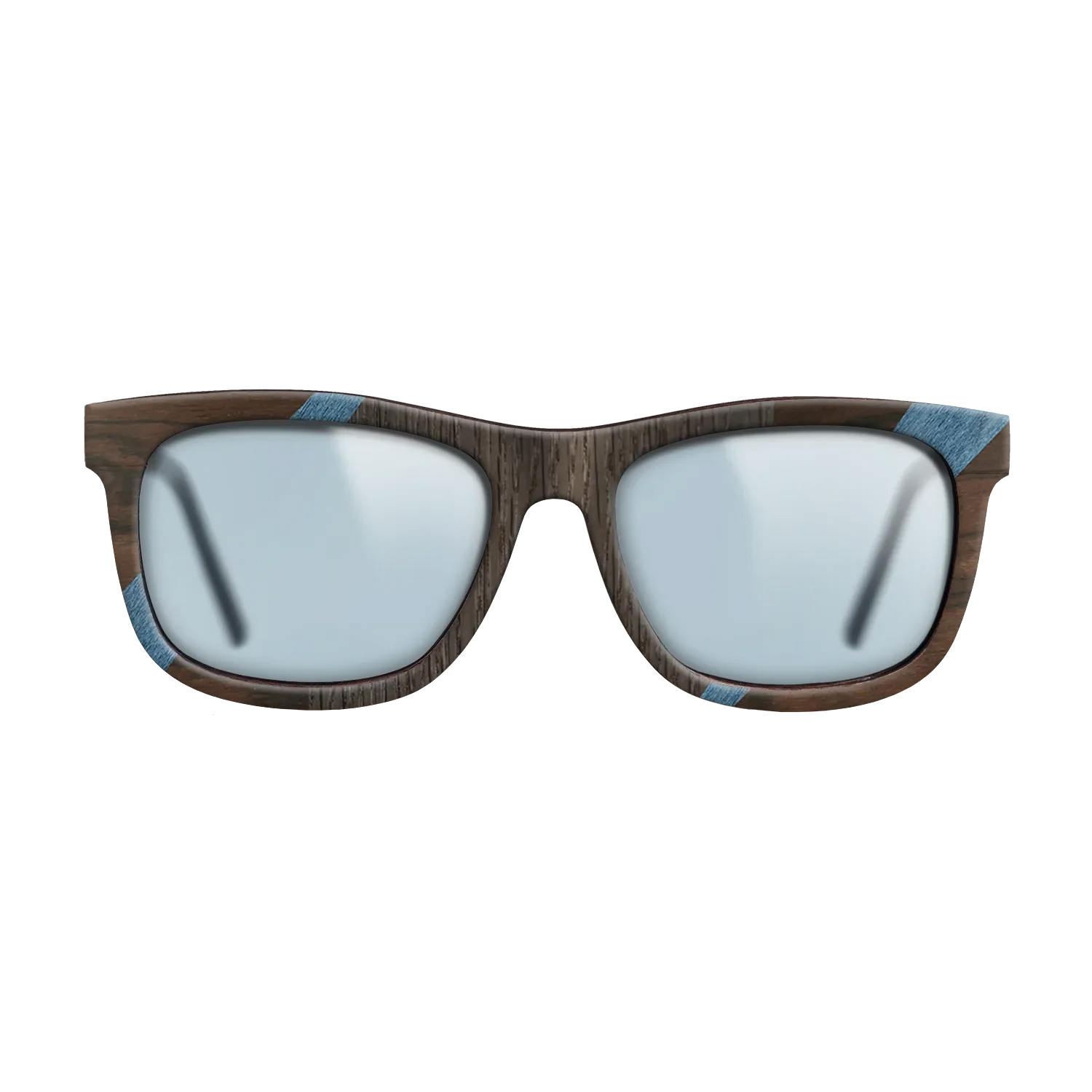 Fumed Oak,Poplar Dyed: Blue Denim,Kingwood,Ziricote Dark Quartered: Recursive - The Hero - Square - 1703 - SIRIS wood optic
