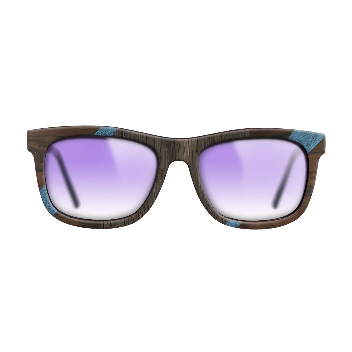 Fumed Oak,Poplar Dyed: Blue Denim,Kingwood,Ziricote Dark Quartered: Recursive - The Hero - Square - 1703 - SIRIS wood optic