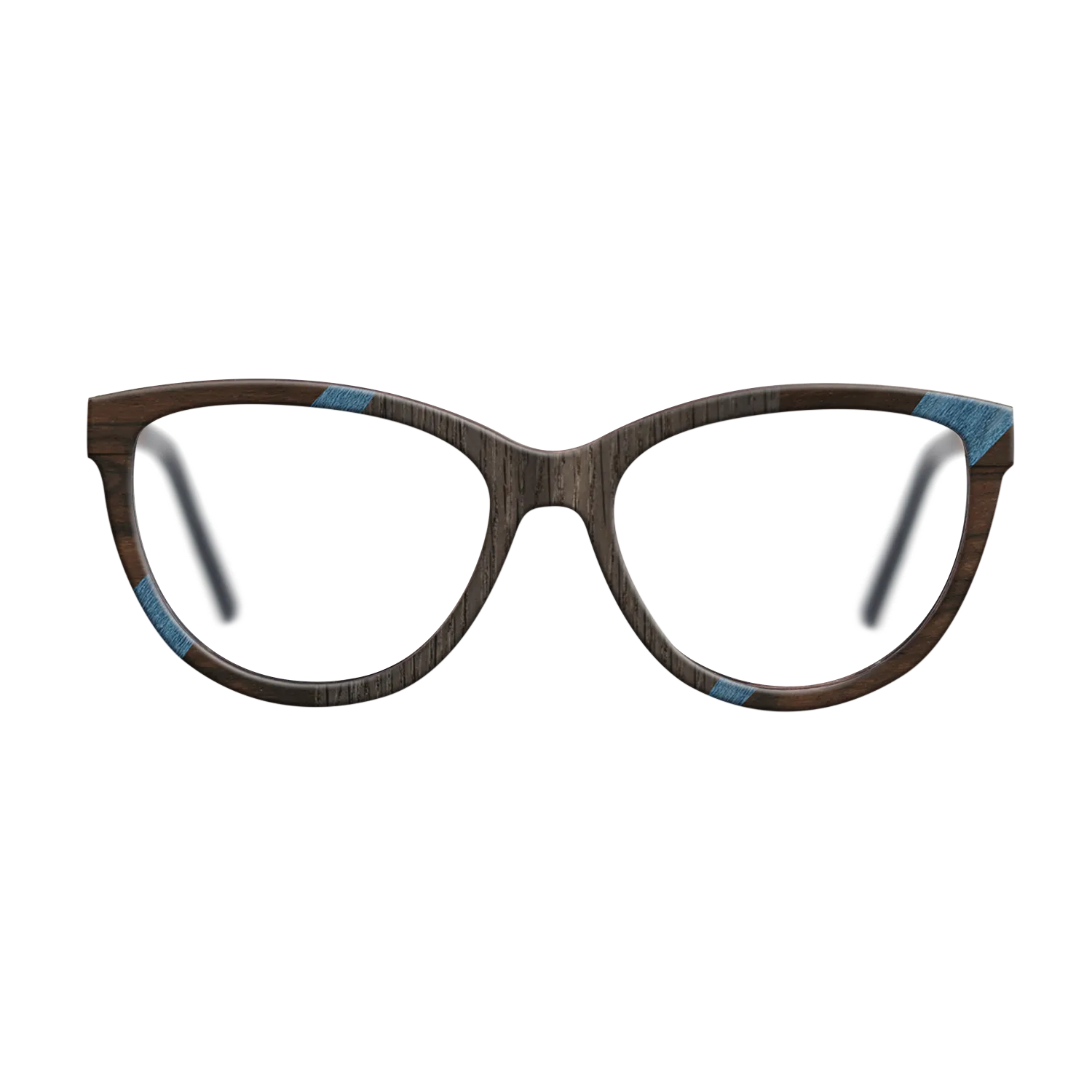 Fumed Oak,Poplar Dyed: Blue Denim,Kingwood,Ziricote Dark Quartered: Recursive - The Maiden - Cat - 1703 - SIRIS wood optic