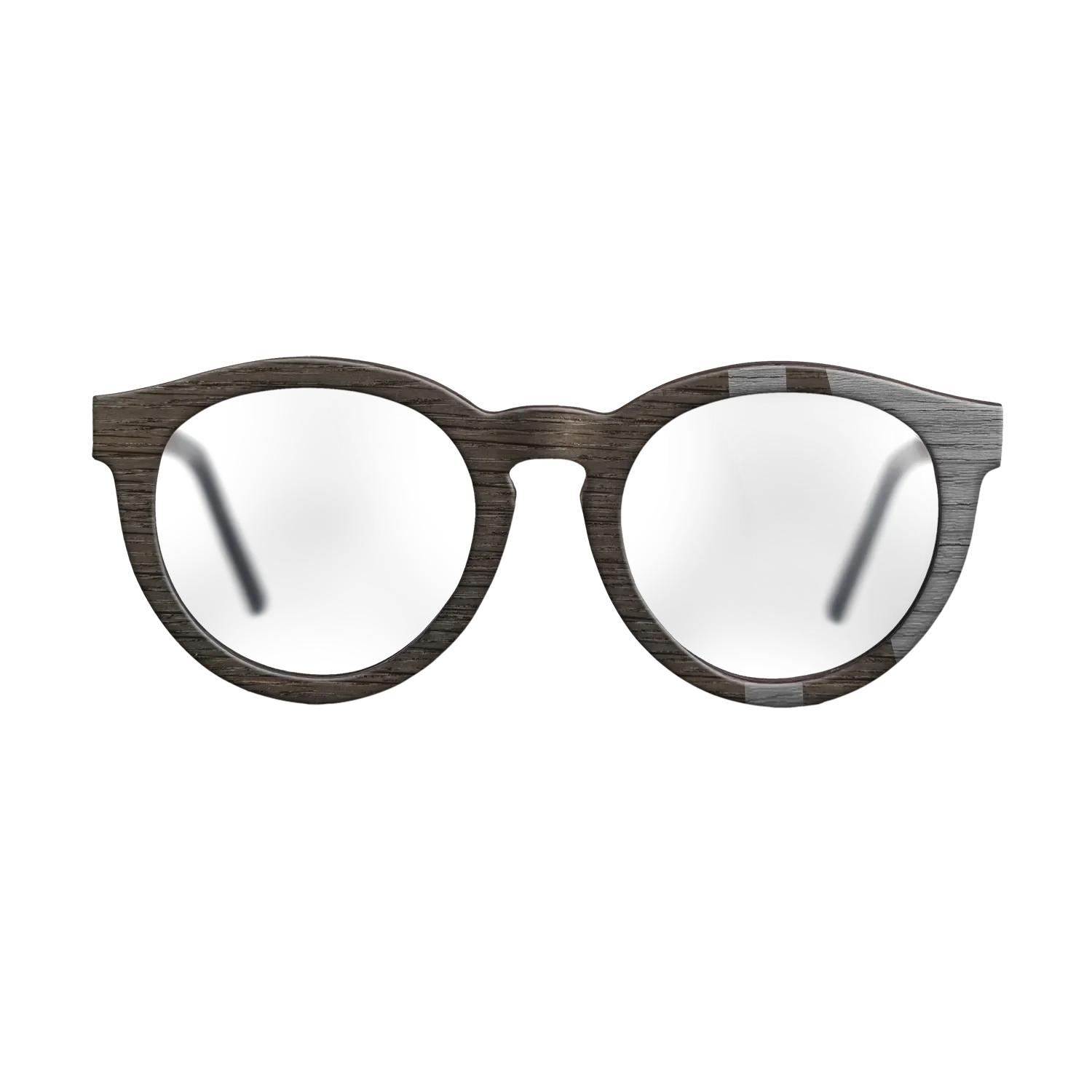 Fumed Oak,Poplar Dyed: Grey: Bauhaus - The Rebel - Round - 2054 - SIRIS wood optic