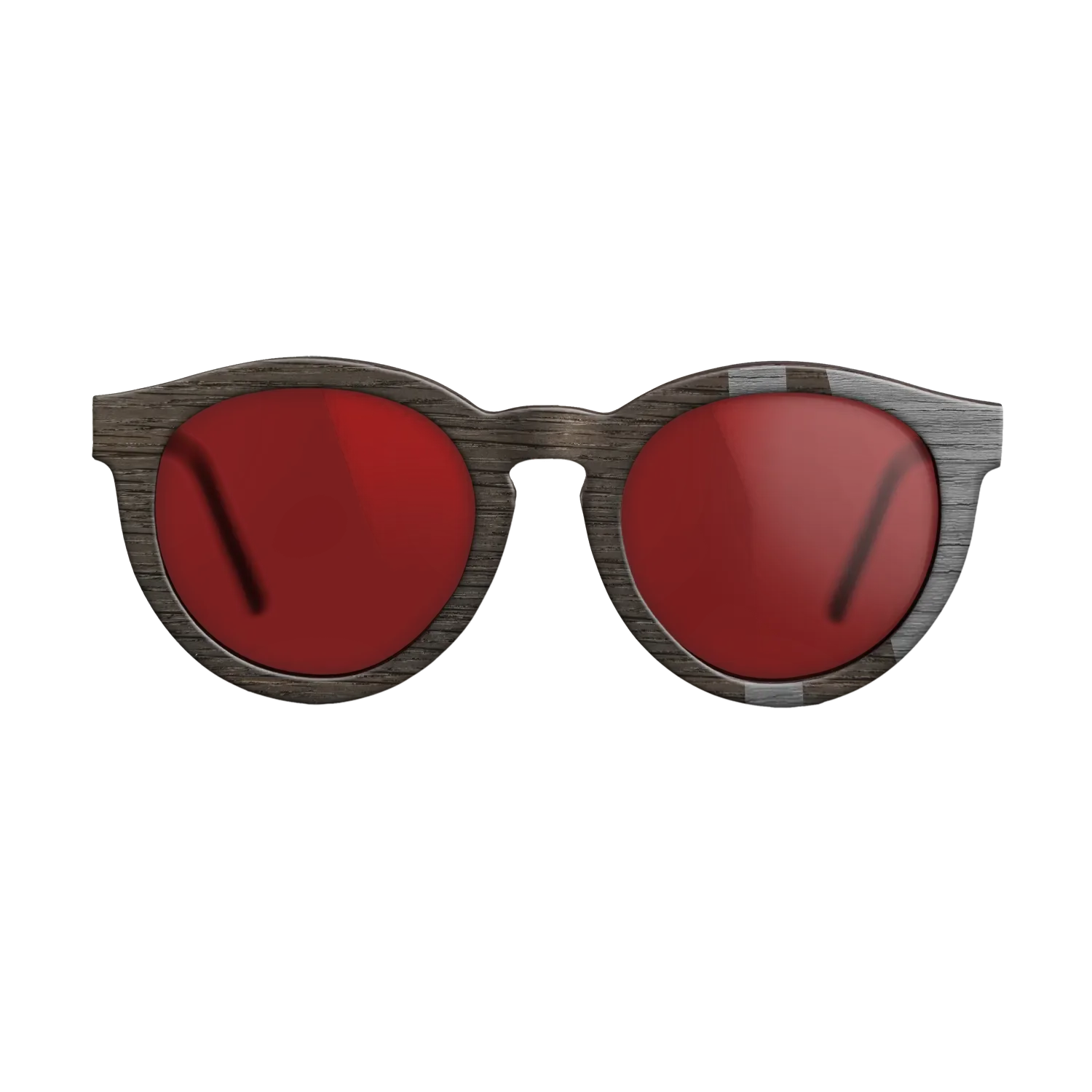 Fumed Oak,Poplar Dyed: Grey: Bauhaus - The Rebel - Round - 2054 - SIRIS wood optic