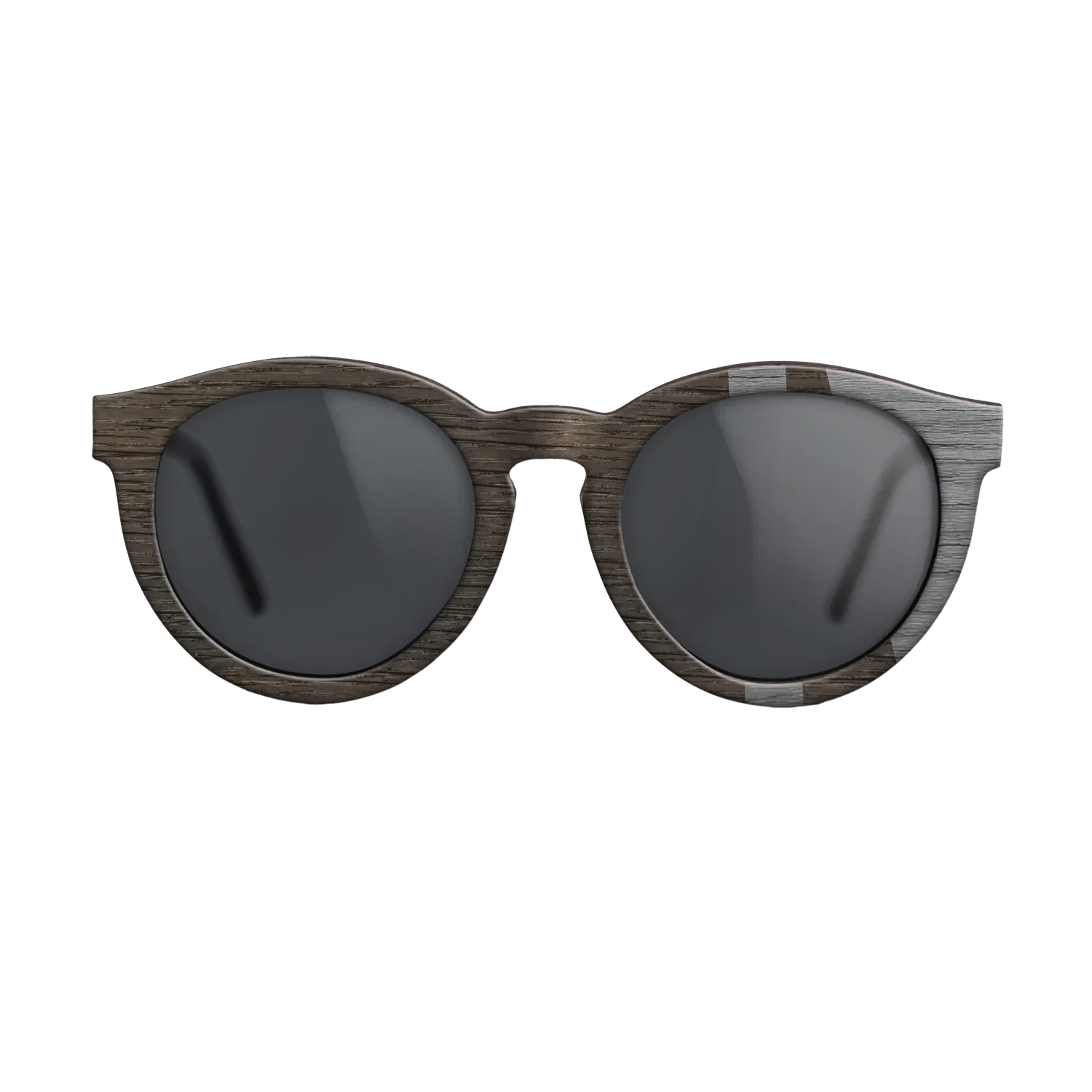 Fumed Oak,Poplar Dyed: Grey: Bauhaus - The Rebel - Round - 2054 - SIRIS wood optic