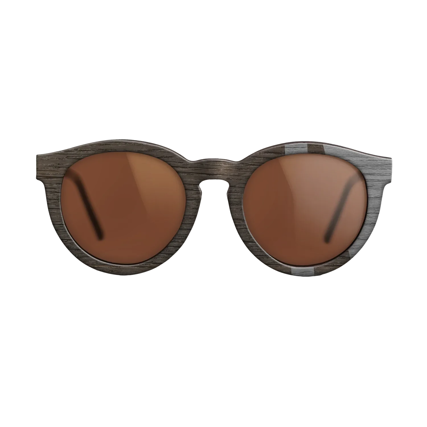Fumed Oak,Poplar Dyed: Grey: Bauhaus - The Rebel - Round - 2054 - SIRIS wood optic