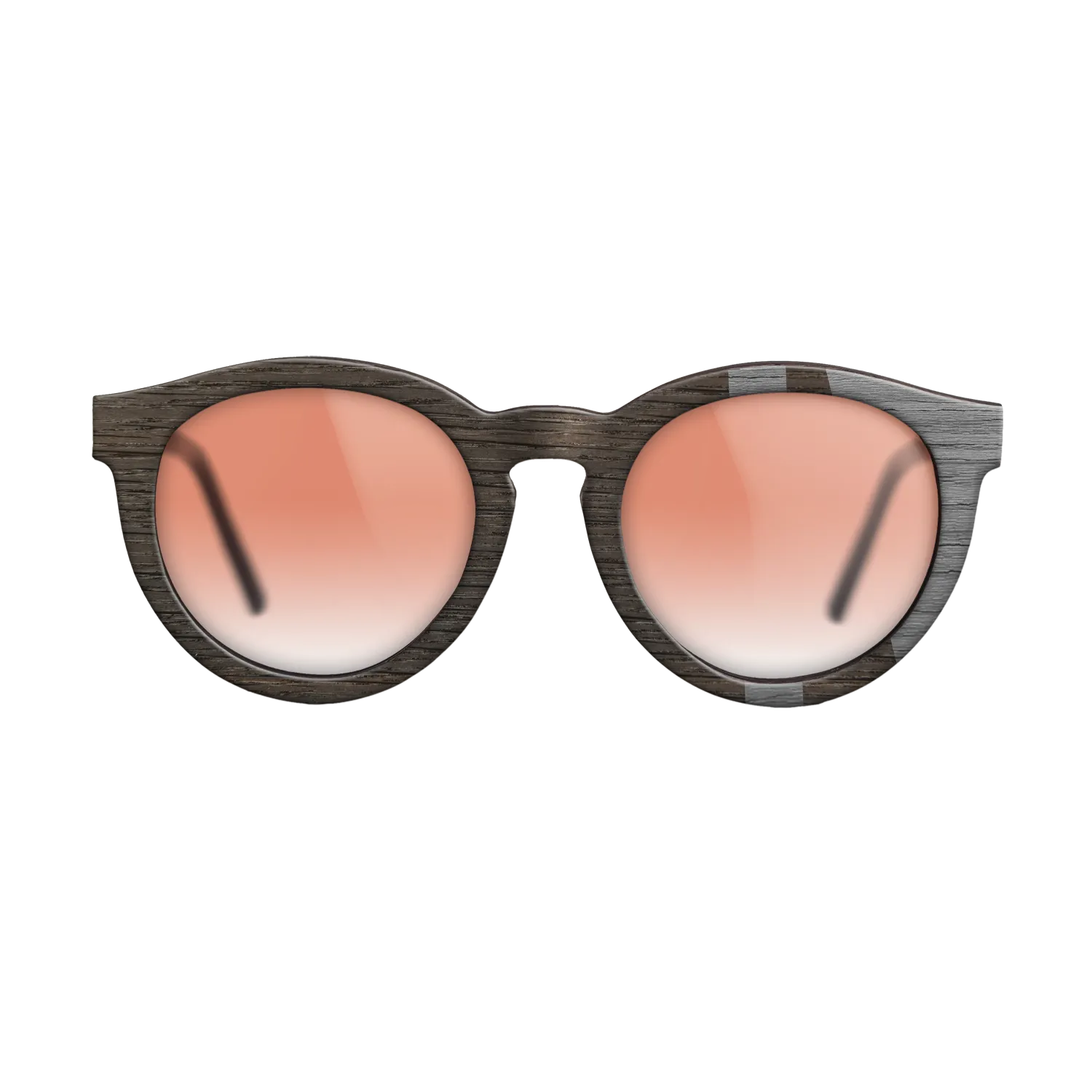 Fumed Oak,Poplar Dyed: Grey: Bauhaus - The Rebel - Round - 2054 - SIRIS wood optic