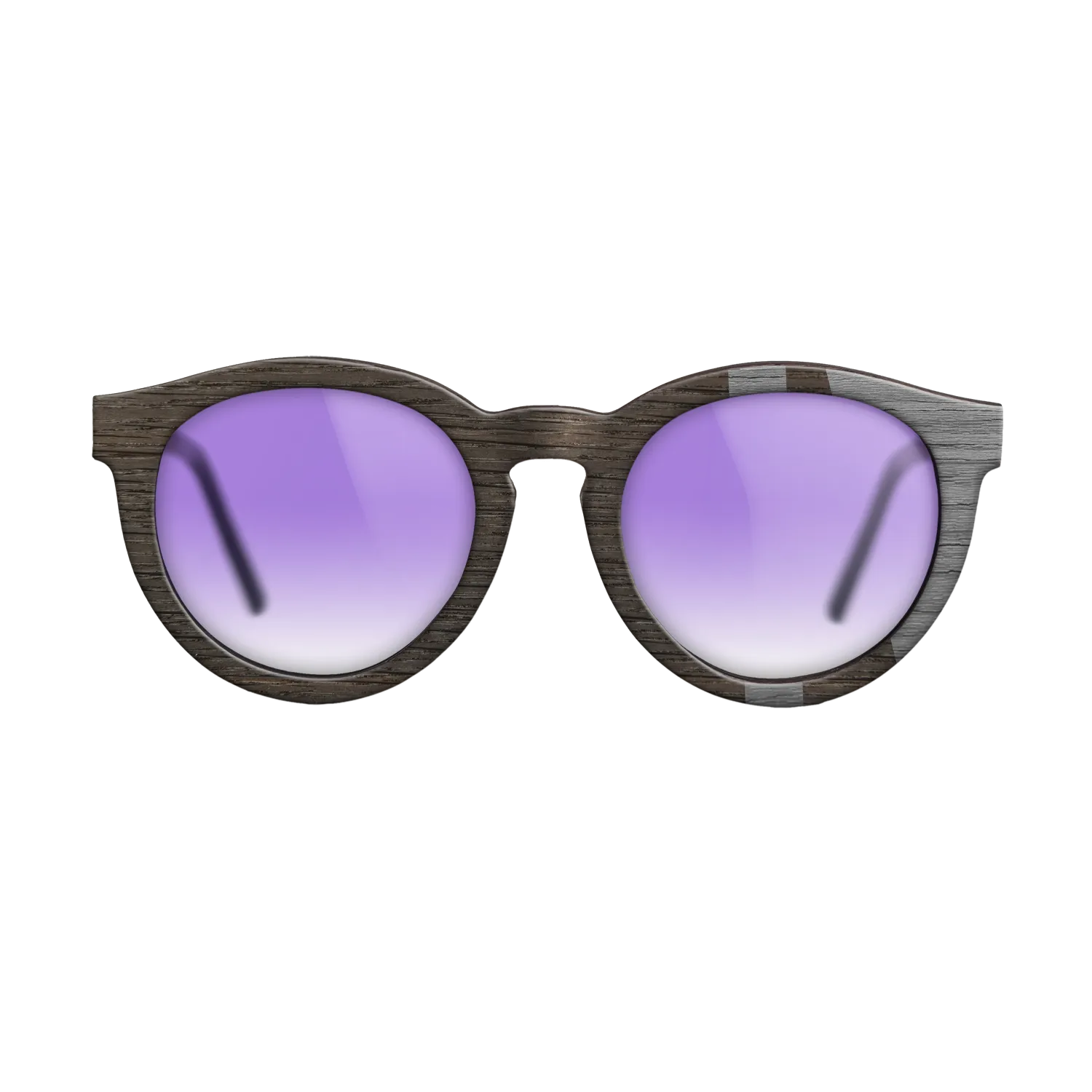 Fumed Oak,Poplar Dyed: Grey: Bauhaus - The Rebel - Round - 2054 - SIRIS wood optic