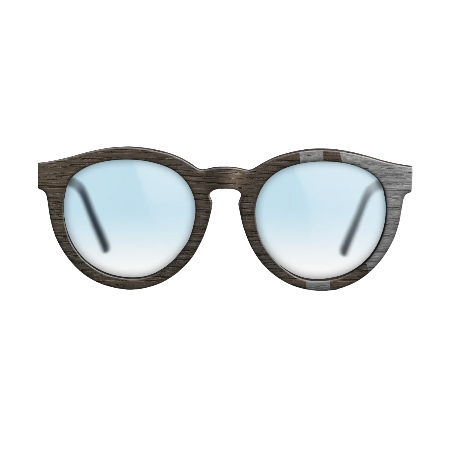 Fumed Oak,Poplar Dyed: Grey: Bauhaus - The Rebel - Round - 2054 - SIRIS wood optic