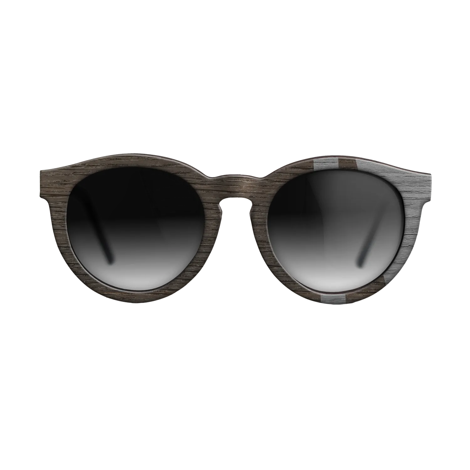 Fumed Oak,Poplar Dyed: Grey: Bauhaus - The Rebel - Round - 2054 - SIRIS wood optic