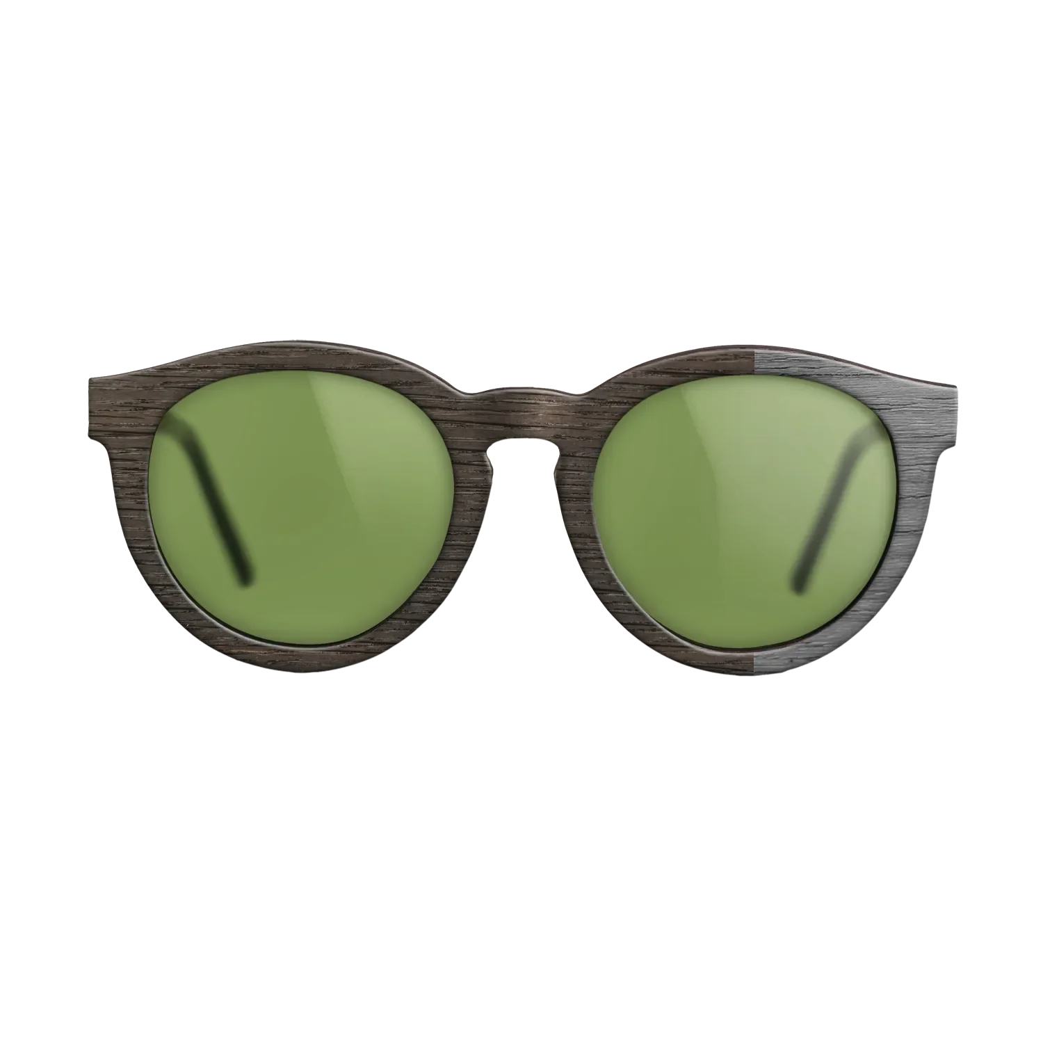 Fumed Oak,Poplar Dyed: Grey: Bauhaus - The Rebel - Round - SIRIS wood optic