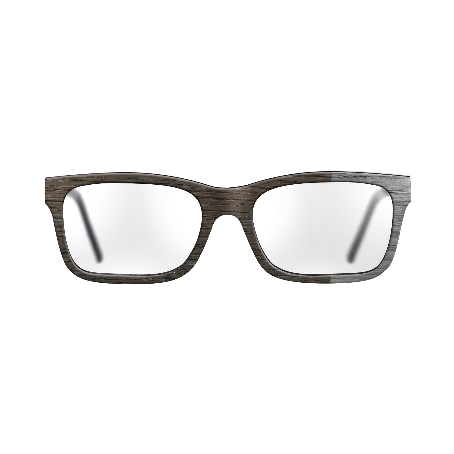 Fumed Oak,Poplar Dyed: Grey: Bauhaus - The Sage - Rectangle - SIRIS wood optic