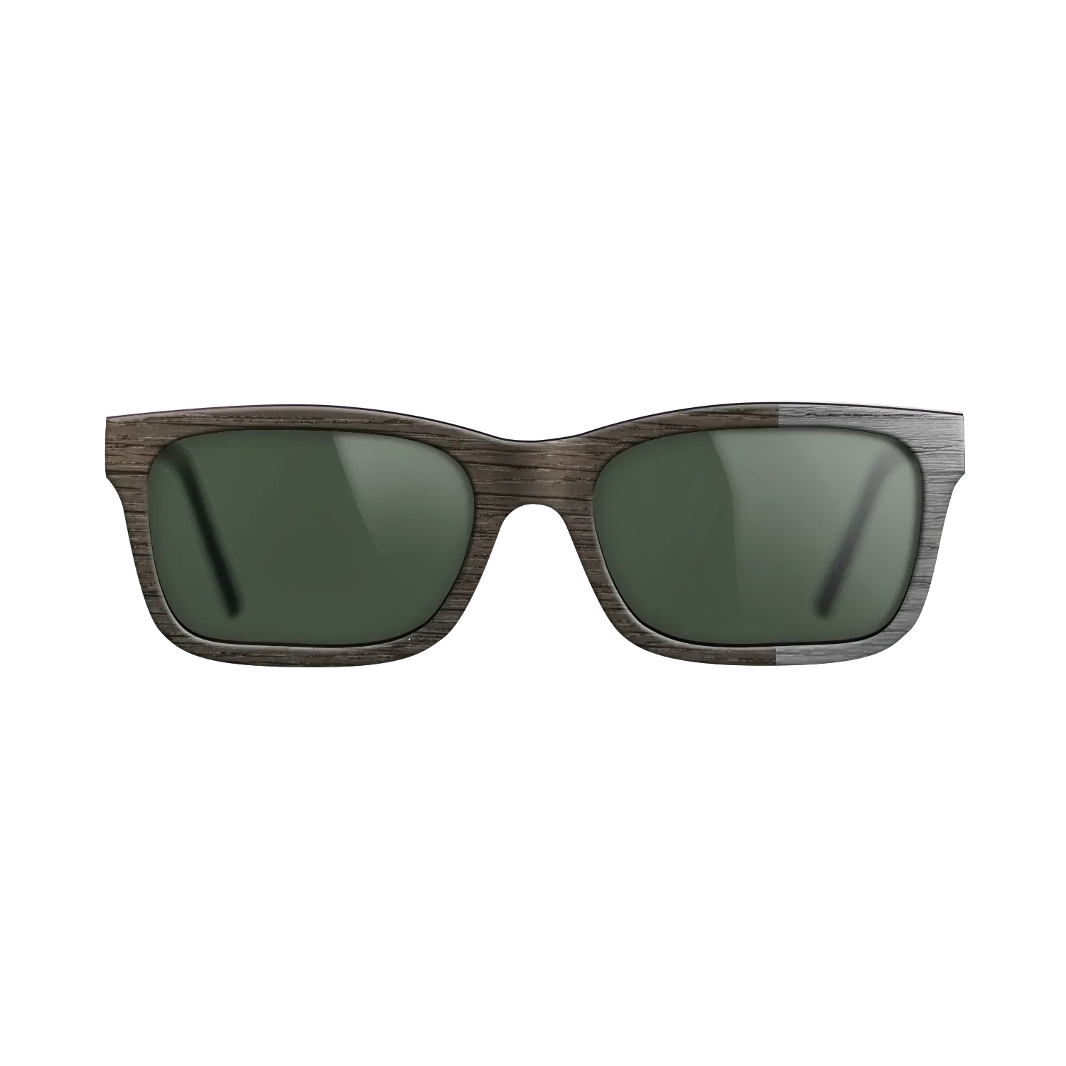 Fumed Oak,Poplar Dyed: Grey: Bauhaus - The Sage - Rectangle - SIRIS wood optic