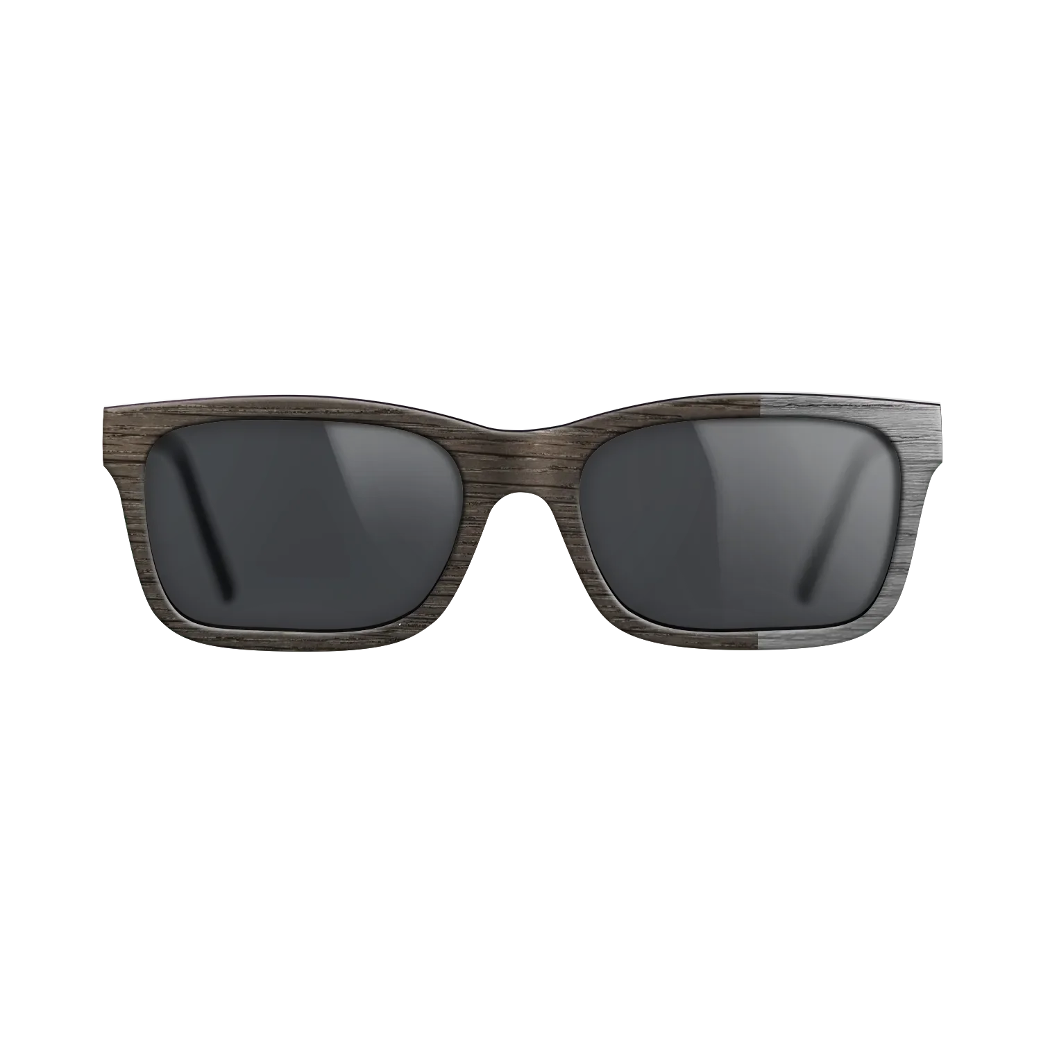 Fumed Oak,Poplar Dyed: Grey: Bauhaus - The Sage - Rectangle - SIRIS wood optic