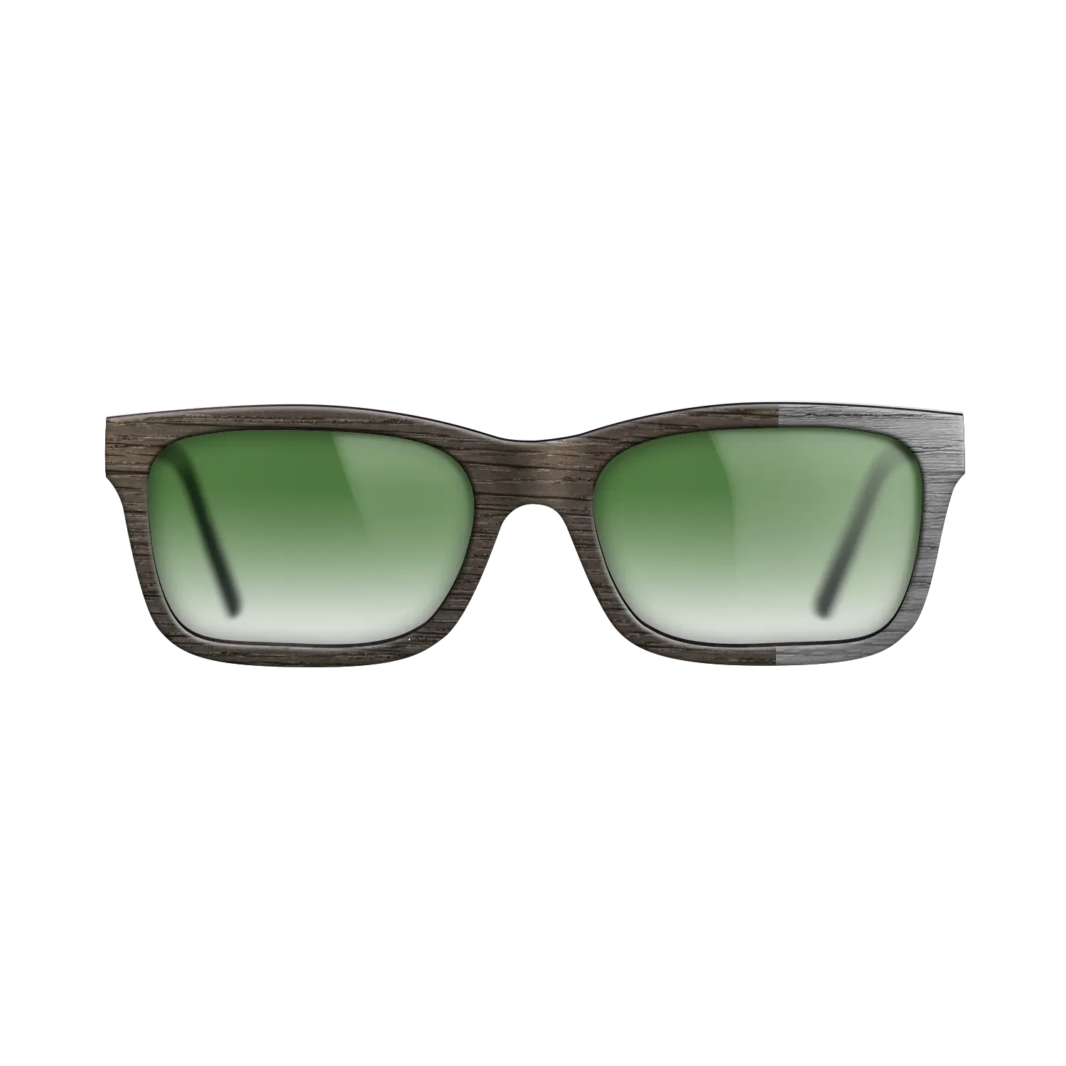 Fumed Oak,Poplar Dyed: Grey: Bauhaus - The Sage - Rectangle - SIRIS wood optic