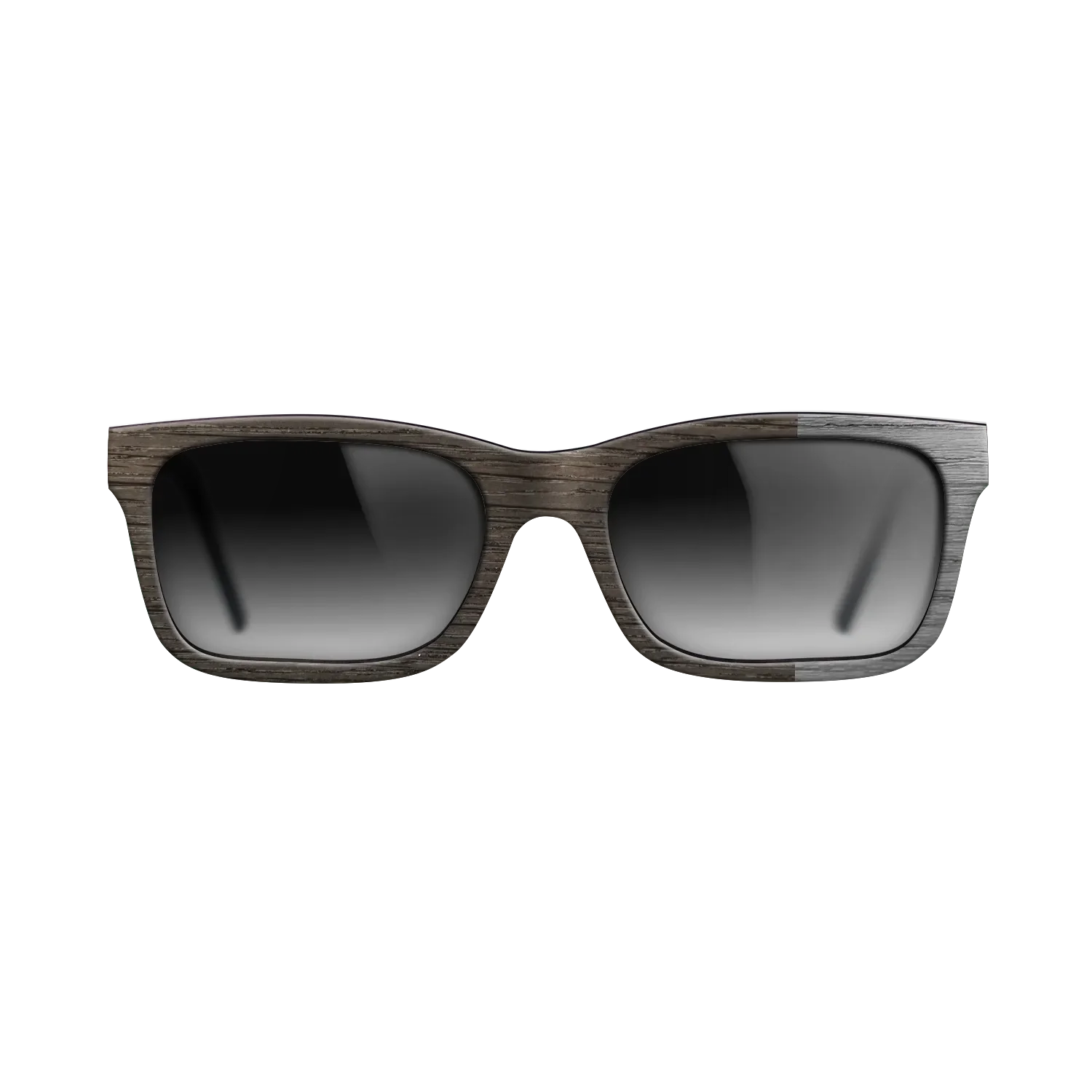 Fumed Oak,Poplar Dyed: Grey: Bauhaus - The Sage - Rectangle - SIRIS wood optic