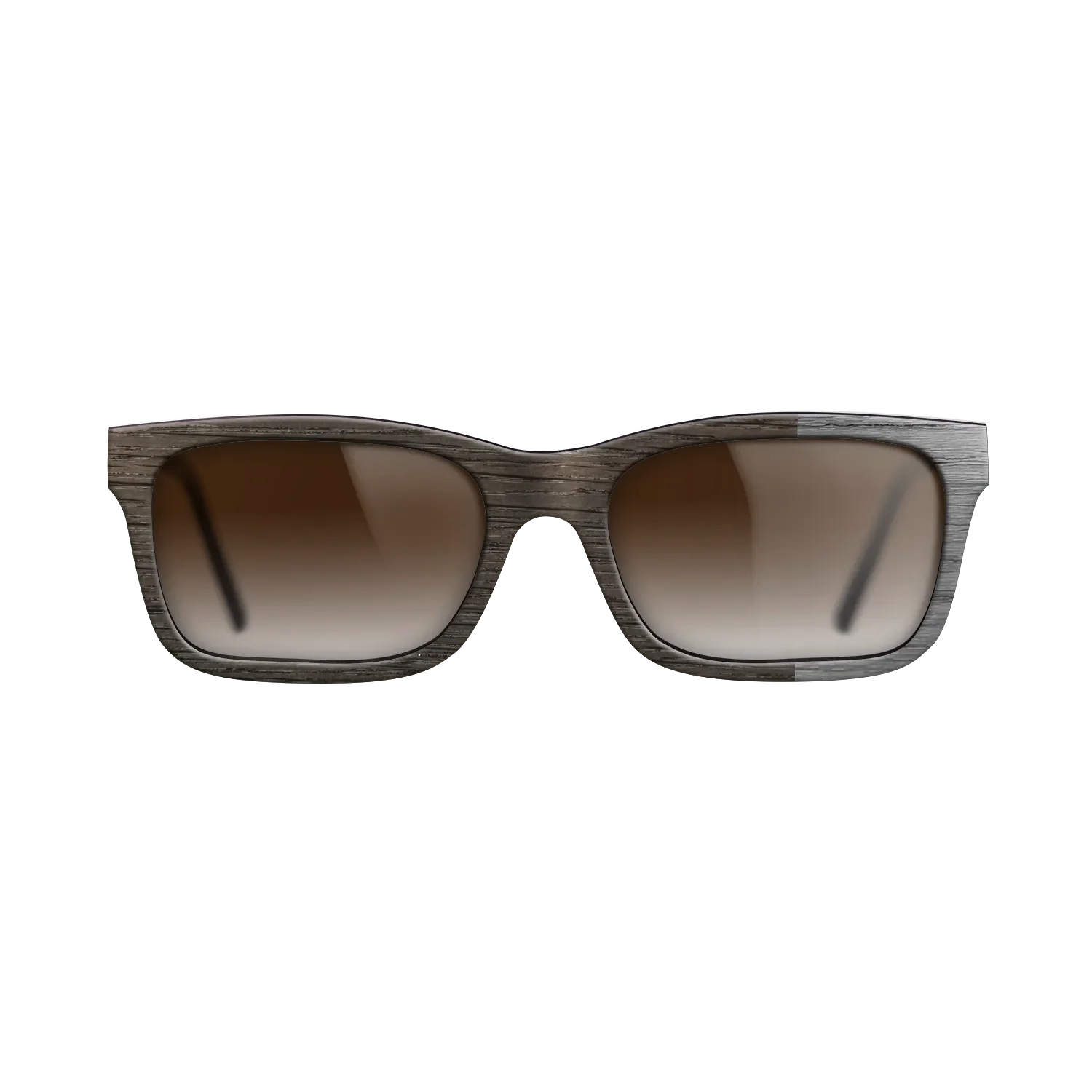 Fumed Oak,Poplar Dyed: Grey: Bauhaus - The Sage - Rectangle - SIRIS wood optic