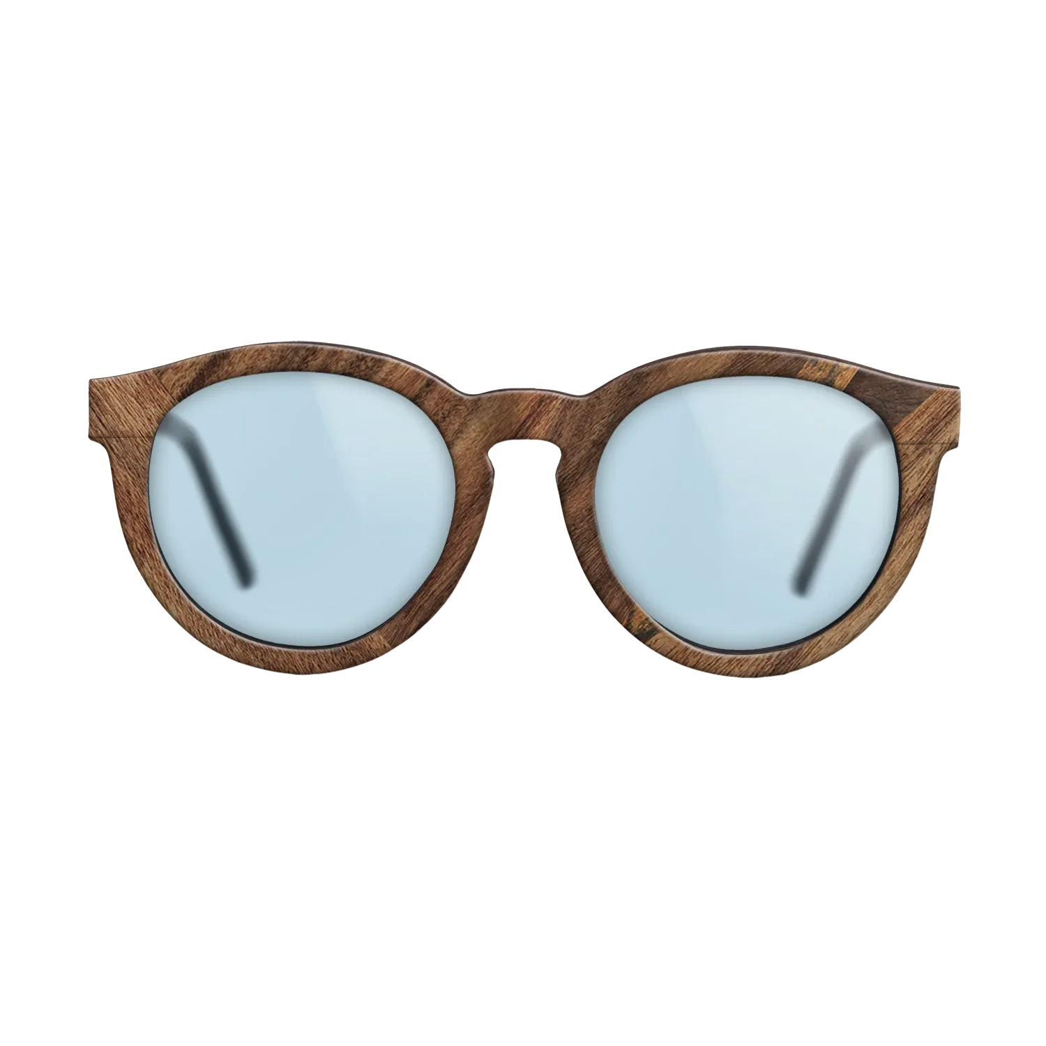Fumed Oak,Poplar Dyed: Grey,Bocote,Santos Rosewood Dark: Geometric - The Rebel - Round - 1492 - SIRIS wood optic