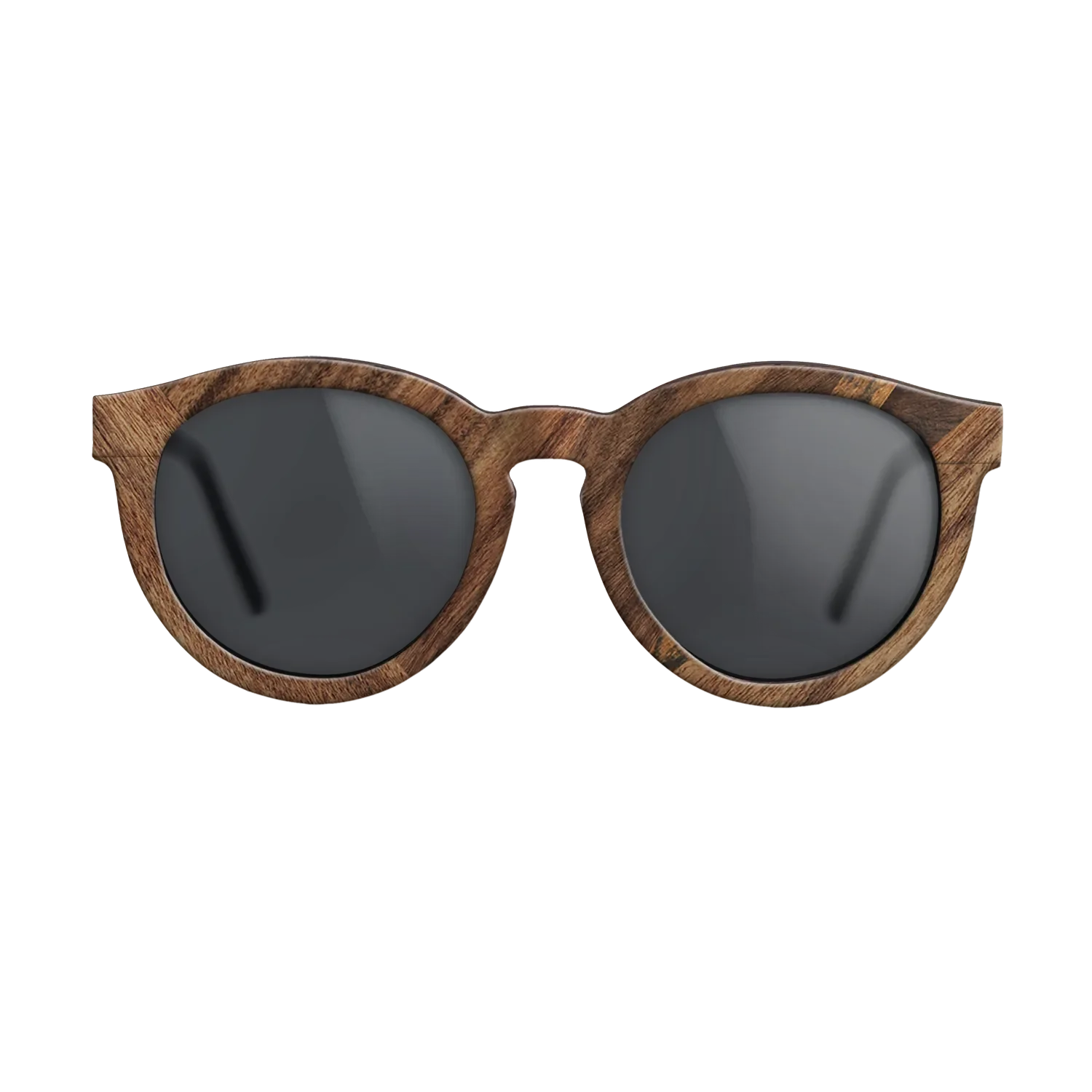 Fumed Oak,Poplar Dyed: Grey,Bocote,Santos Rosewood Dark: Geometric - The Rebel - Round - 1492 - SIRIS wood optic