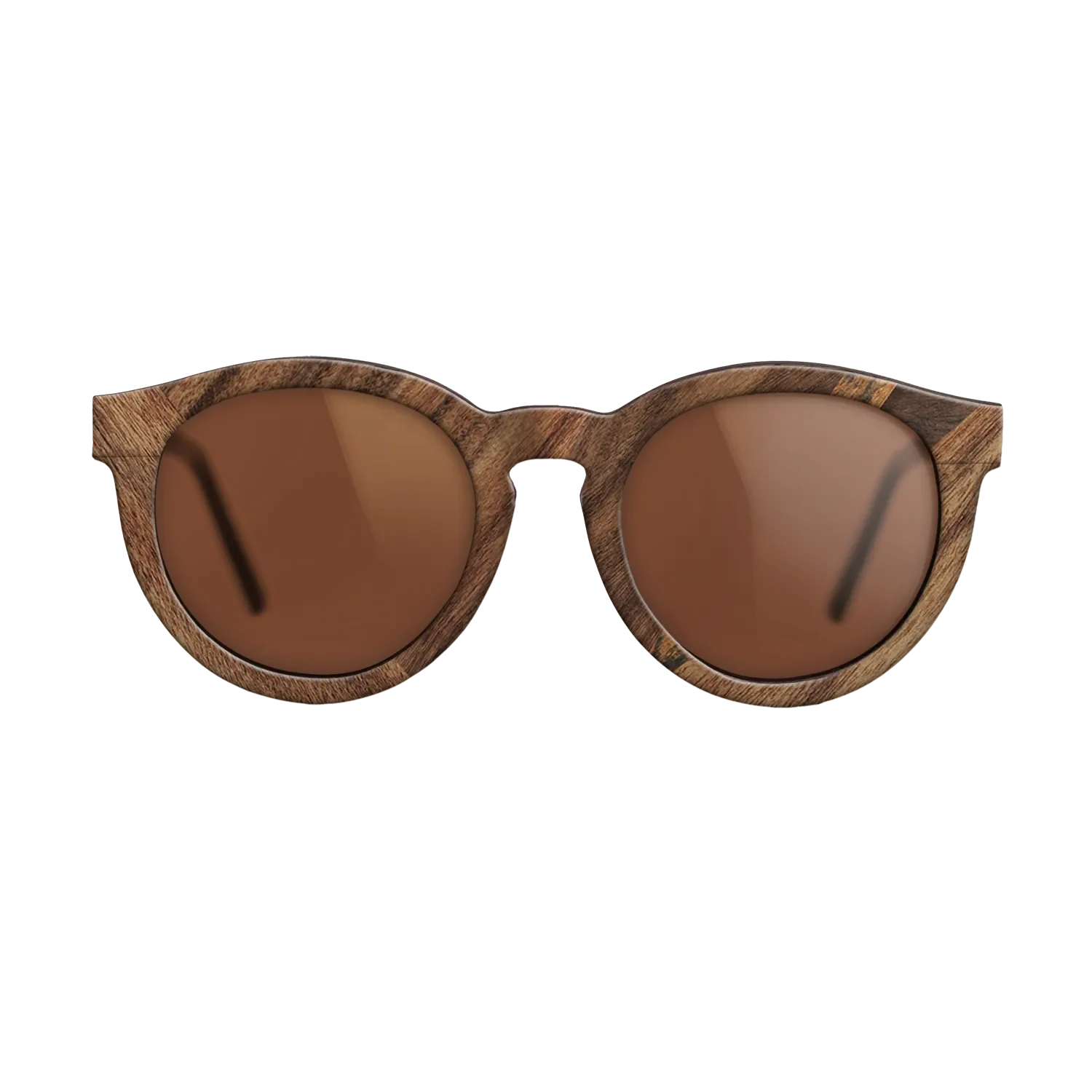 Fumed Oak,Poplar Dyed: Grey,Bocote,Santos Rosewood Dark: Geometric - The Rebel - Round - 1492 - SIRIS wood optic