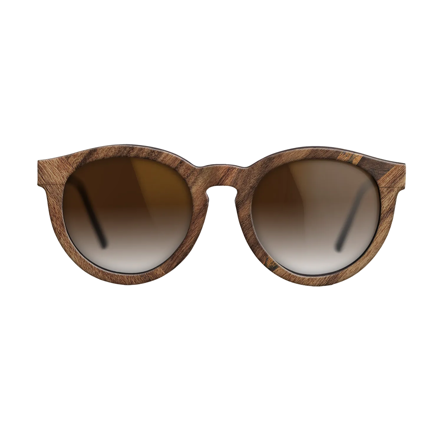 Fumed Oak,Poplar Dyed: Grey,Bocote,Santos Rosewood Dark: Geometric - The Rebel - Round - 1492 - SIRIS wood optic