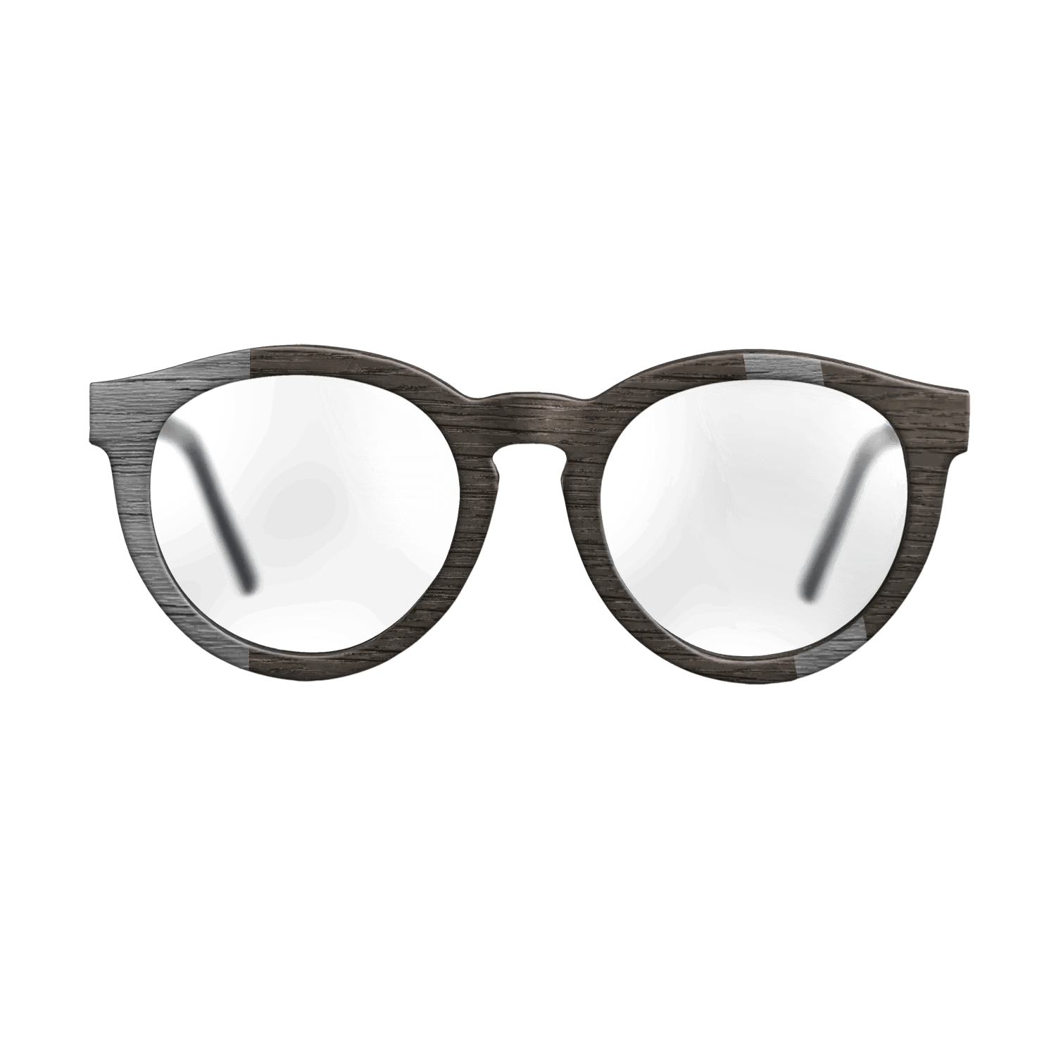 Fumed Oak,Poplar Dyed: Grey: Diametric - The Rebel - Round - SIRIS wood optic