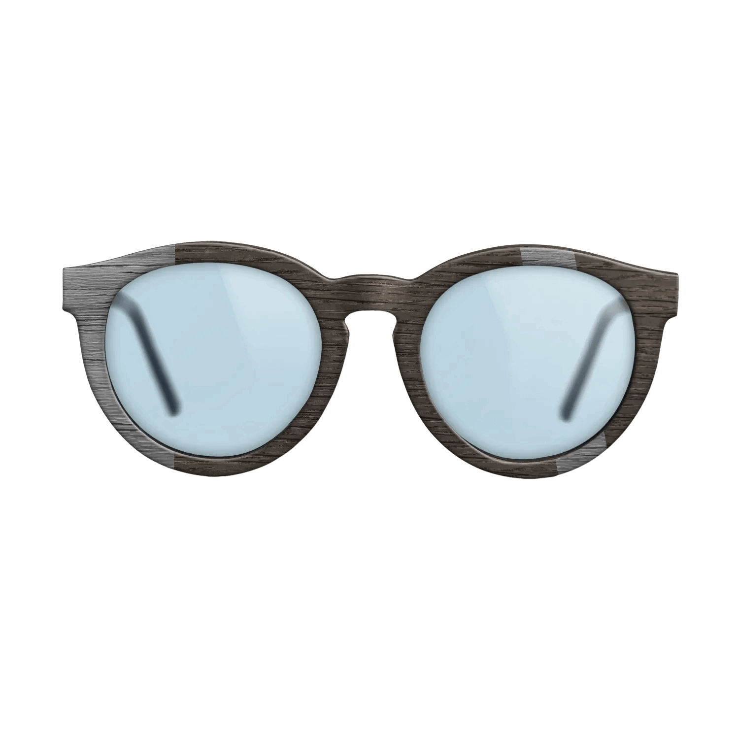 Fumed Oak,Poplar Dyed: Grey: Diametric - The Rebel - Round - SIRIS wood optic