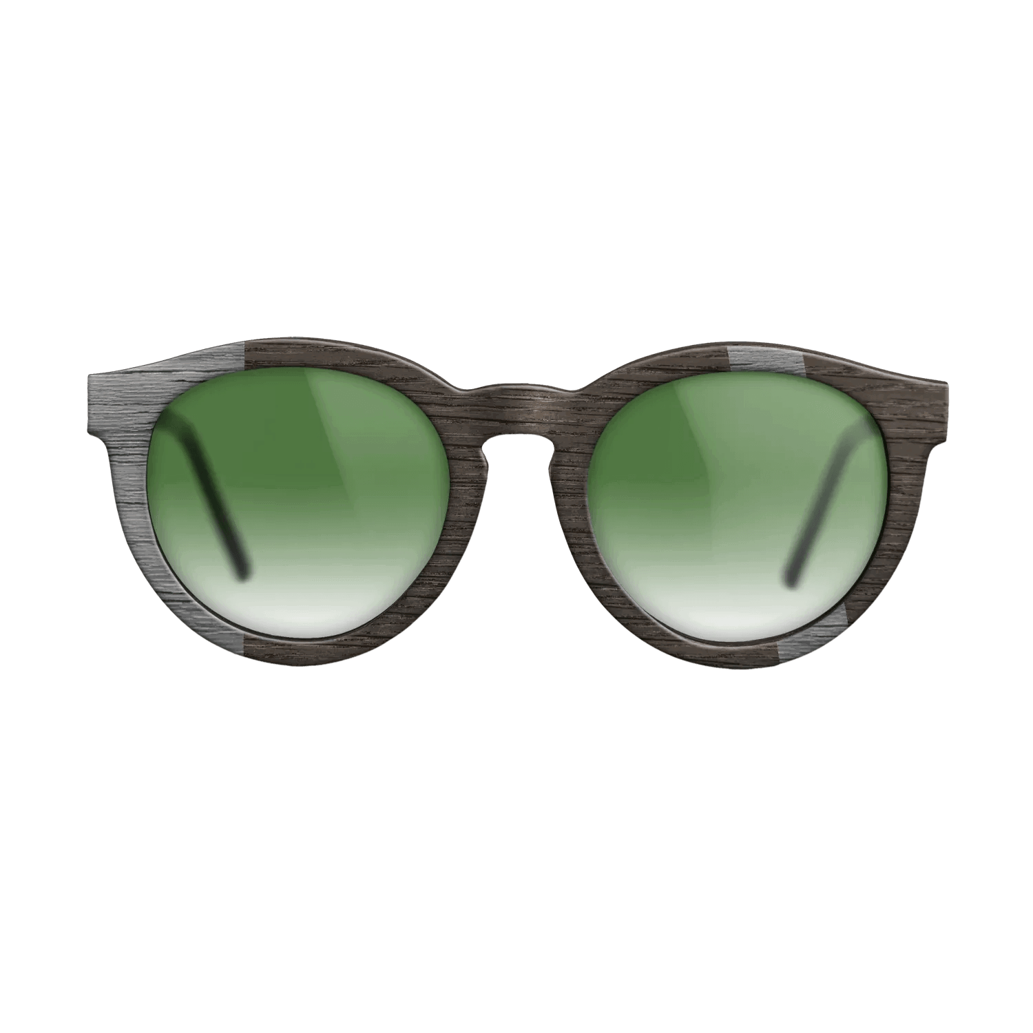 Fumed Oak,Poplar Dyed: Grey: Diametric - The Rebel - Round - SIRIS wood optic