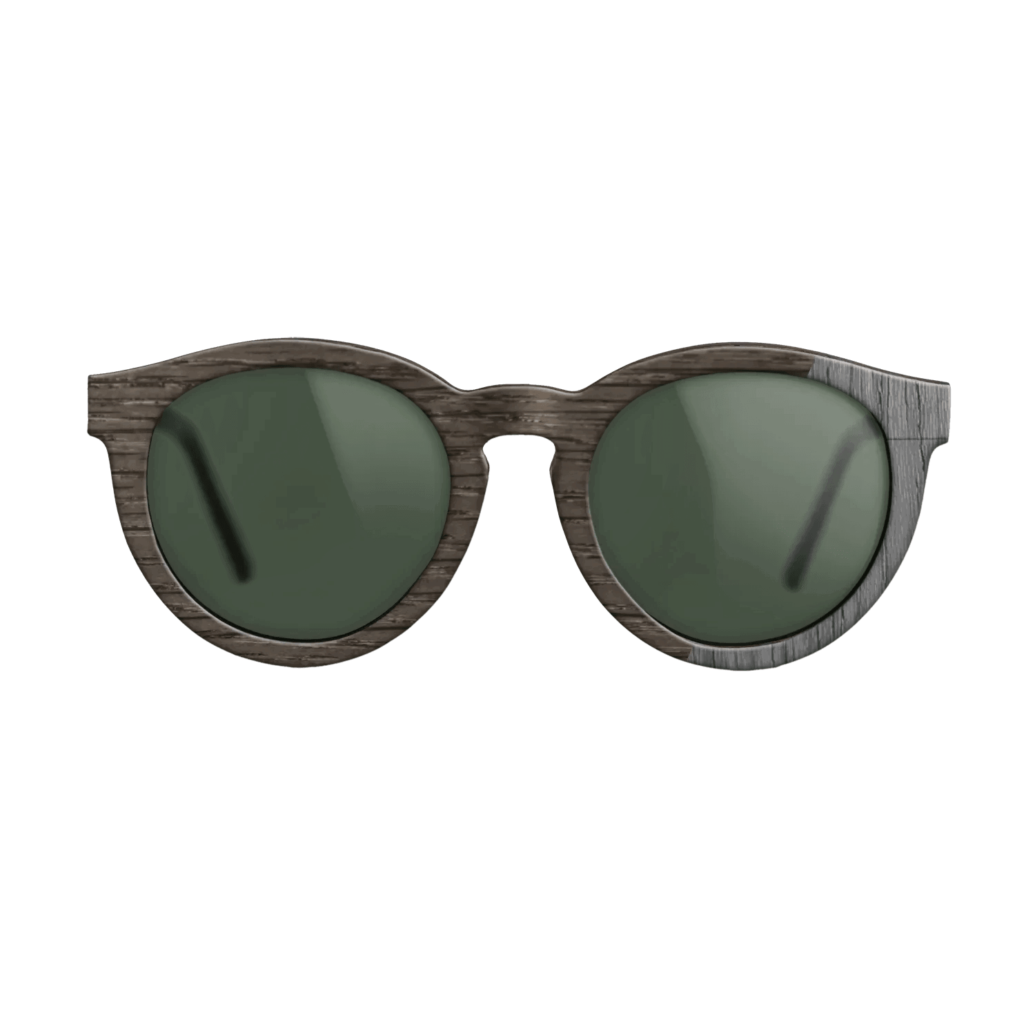 Fumed Oak,Poplar Dyed: Grey: Dicut - The Rebel - Round - SIRIS wood optic