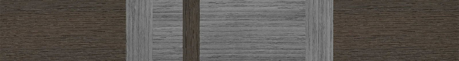 Fumed Oak,Poplar Dyed: Grey: Splice - The Hero - Square - 723 - SIRIS wood optic