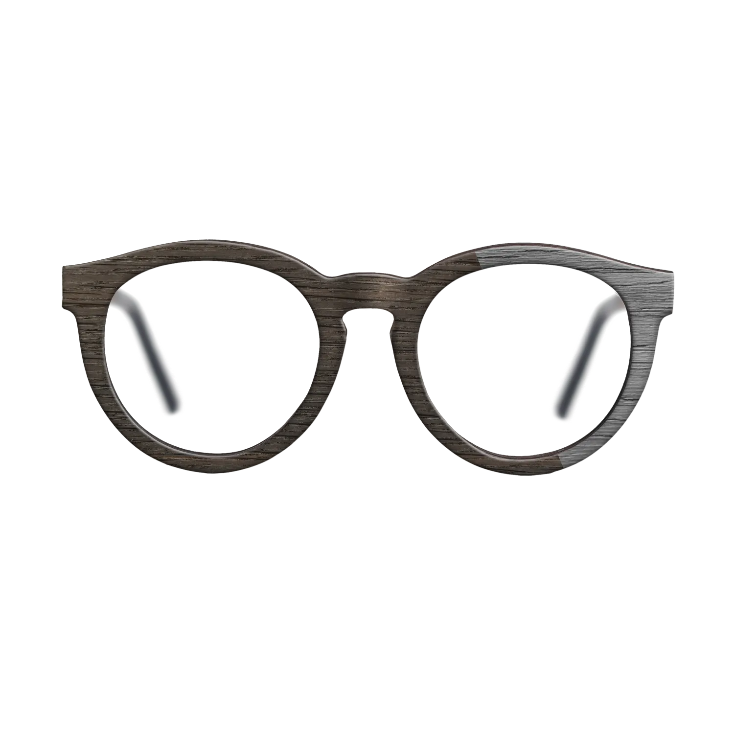 Fumed Oak,Poplar Dyed: Grey: Splice - The Rebel - Round - SIRIS wood optic