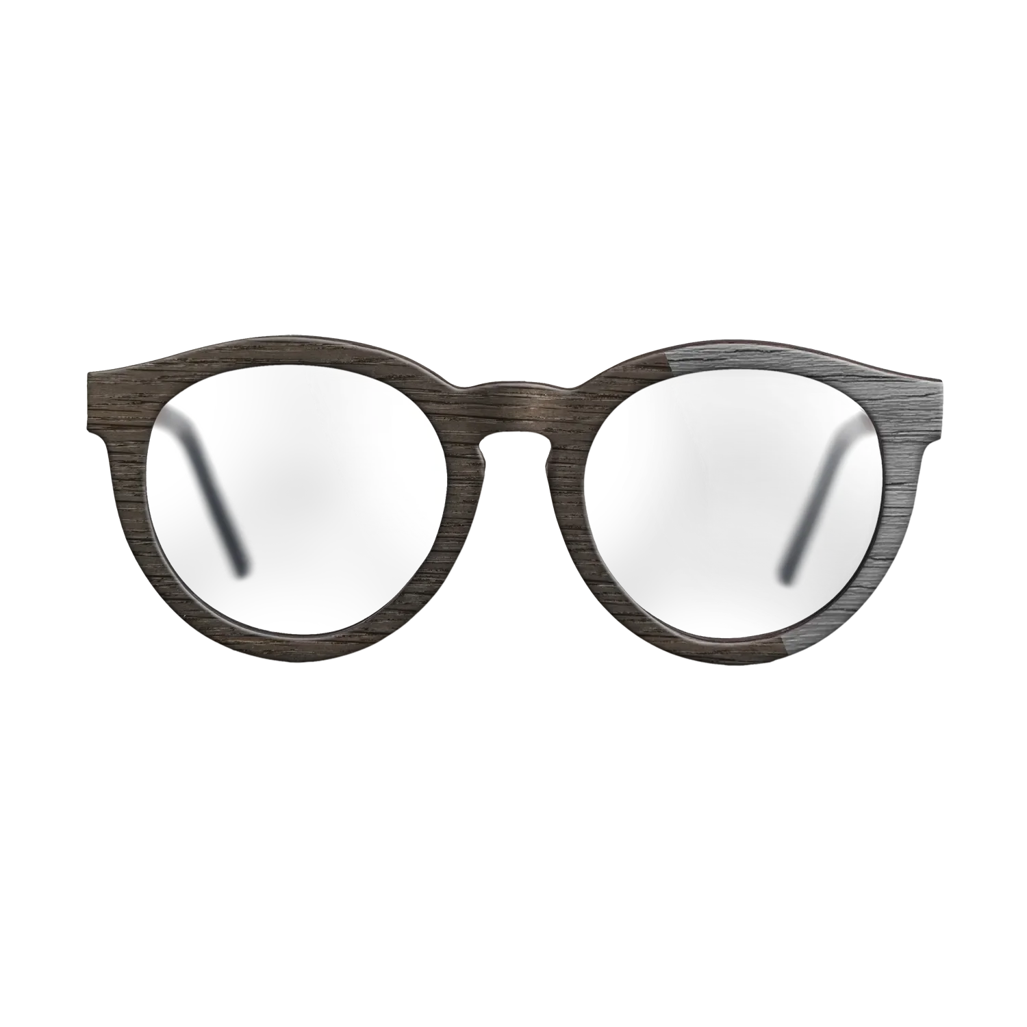Fumed Oak,Poplar Dyed: Grey: Splice - The Rebel - Round - SIRIS wood optic
