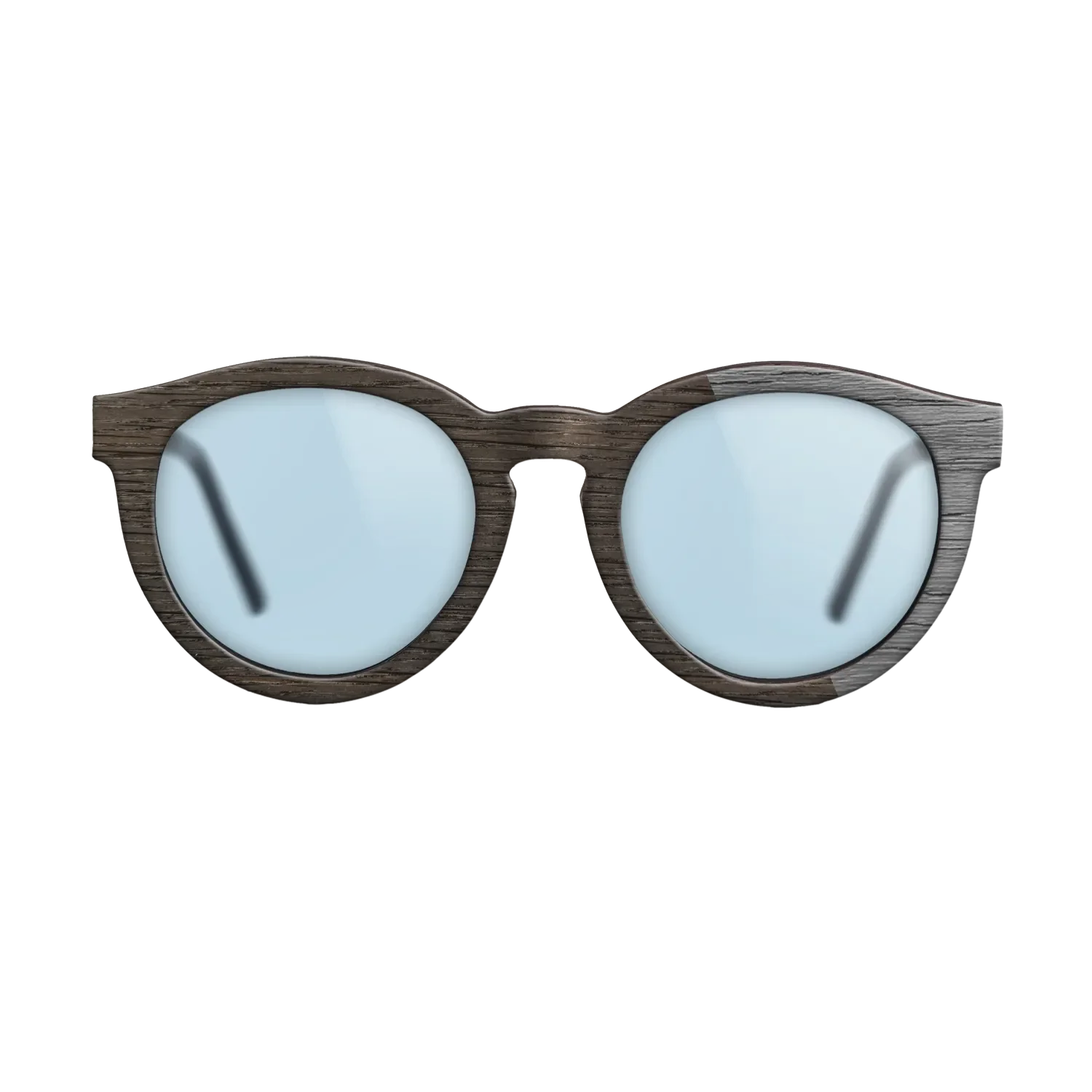 Fumed Oak,Poplar Dyed: Grey: Splice - The Rebel - Round - SIRIS wood optic