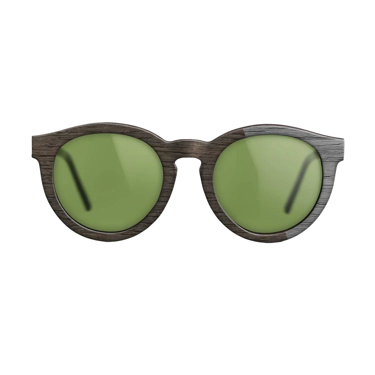 Fumed Oak,Poplar Dyed: Grey: Splice - The Rebel - Round - SIRIS wood optic