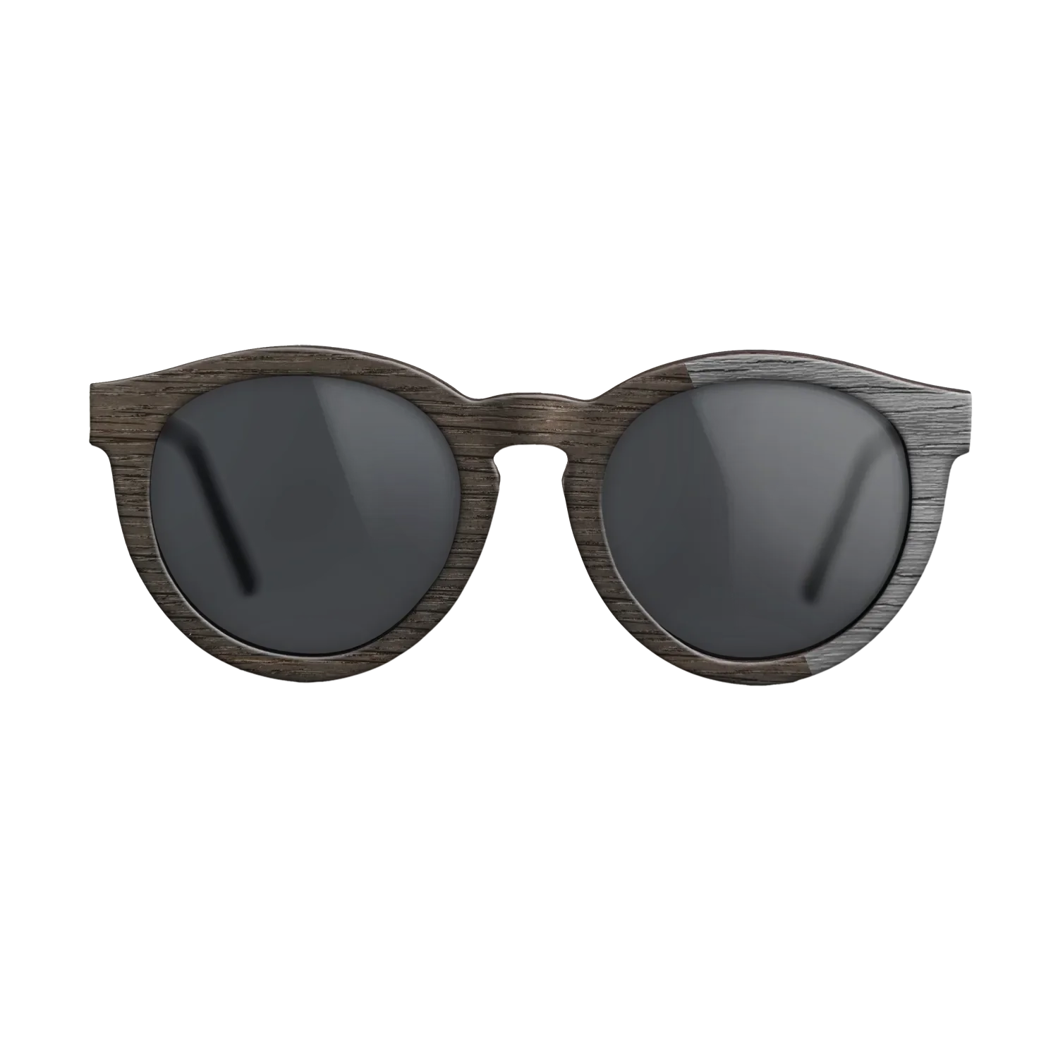 Fumed Oak,Poplar Dyed: Grey: Splice - The Rebel - Round - SIRIS wood optic