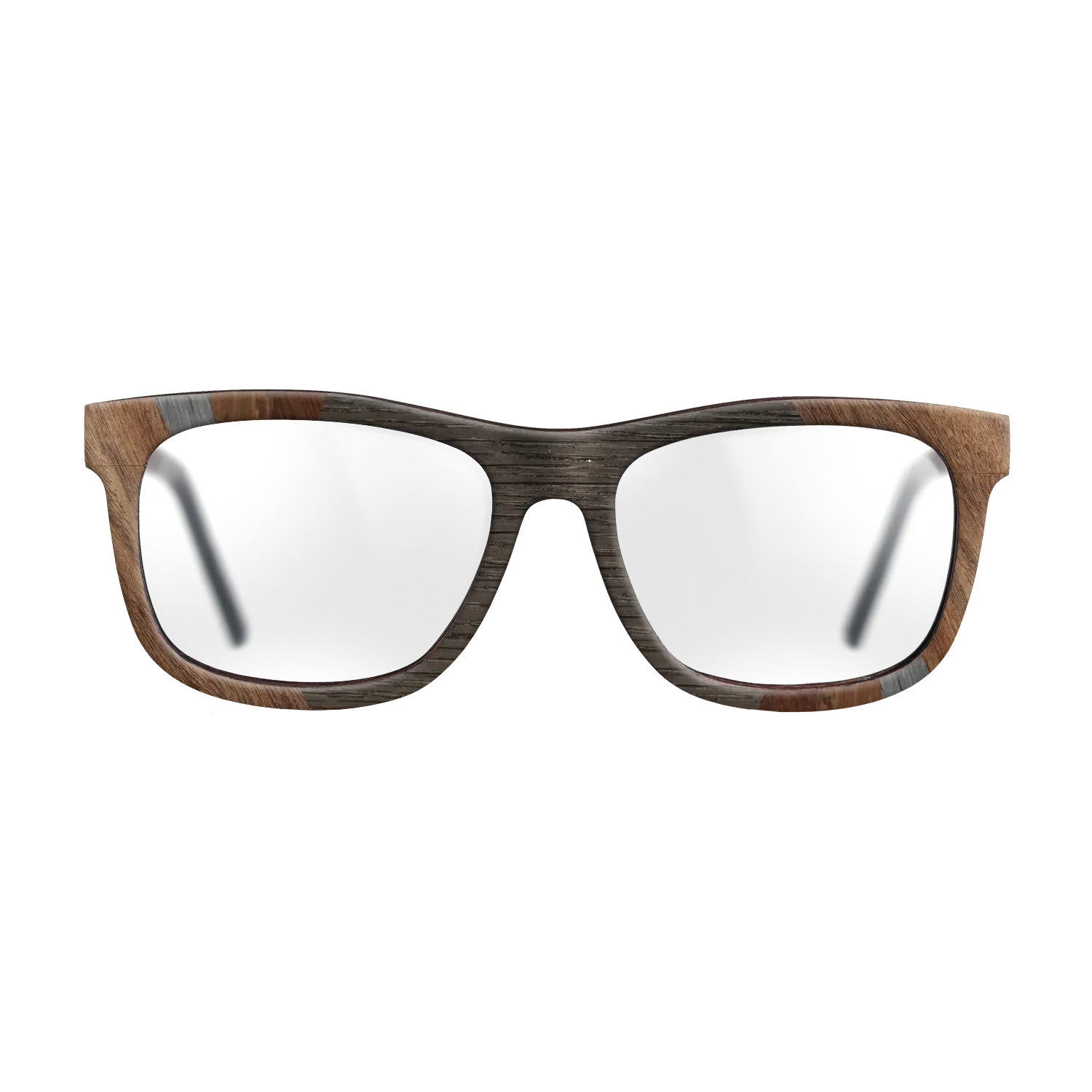 Fumed Oak,Poplar Dyed: Grey,Walnut Claro Light,Wenge: Fractal - The Hero - Square - SIRIS wood optic