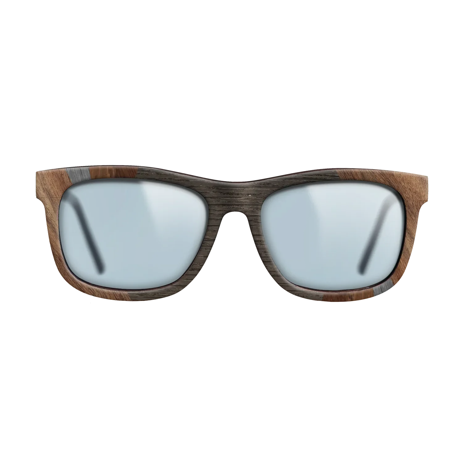 Fumed Oak,Poplar Dyed: Grey,Walnut Claro Light,Wenge: Fractal - The Hero - Square - SIRIS wood optic