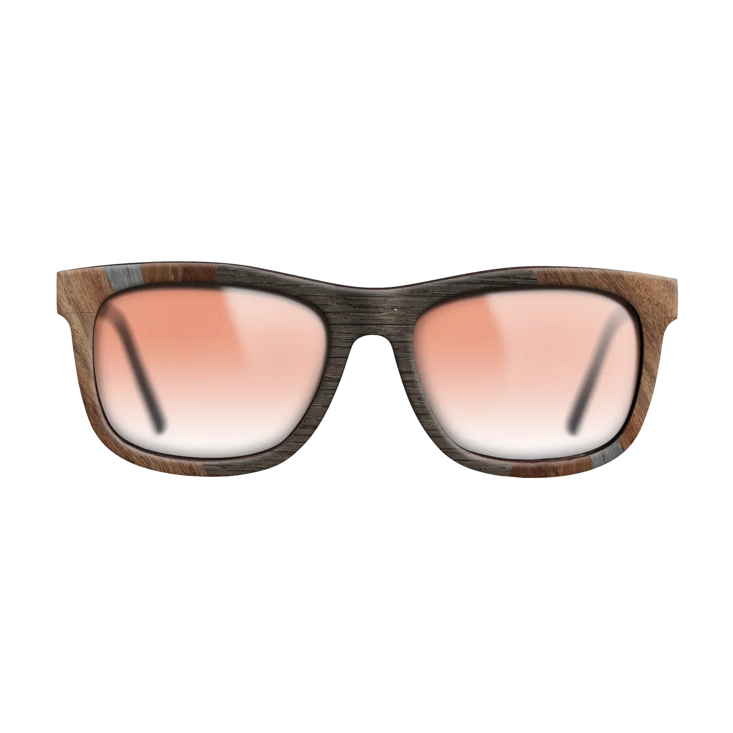 Fumed Oak,Poplar Dyed: Grey,Walnut Claro Light,Wenge: Fractal - The Hero - Square - SIRIS wood optic