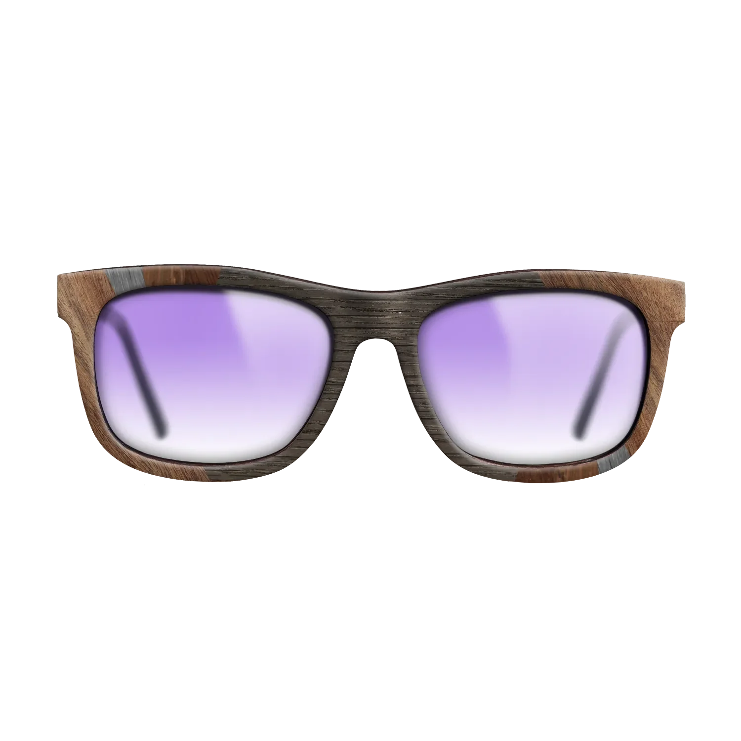 Fumed Oak,Poplar Dyed: Grey,Walnut Claro Light,Wenge: Fractal - The Hero - Square - SIRIS wood optic