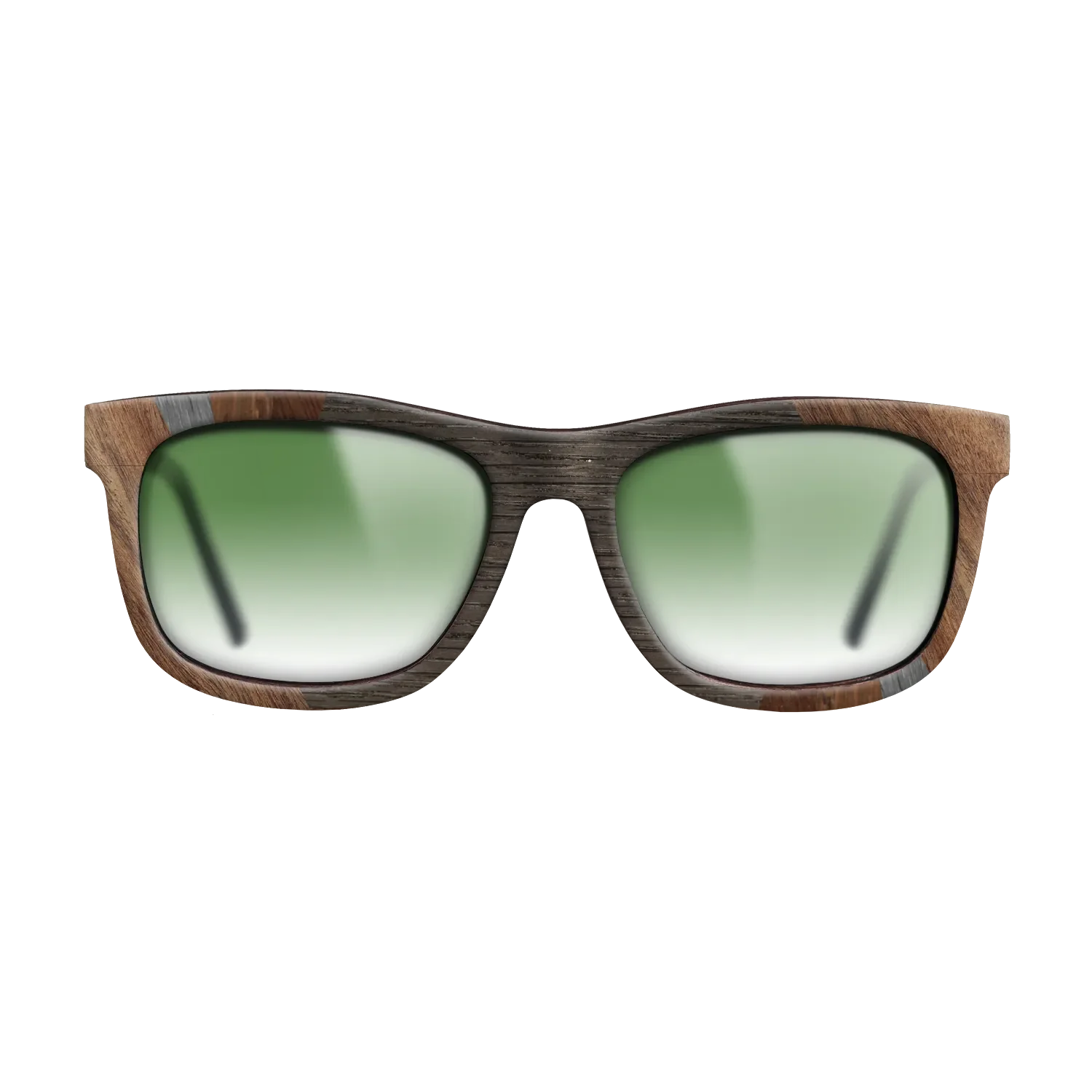 Fumed Oak,Poplar Dyed: Grey,Walnut Claro Light,Wenge: Fractal - The Hero - Square - SIRIS wood optic