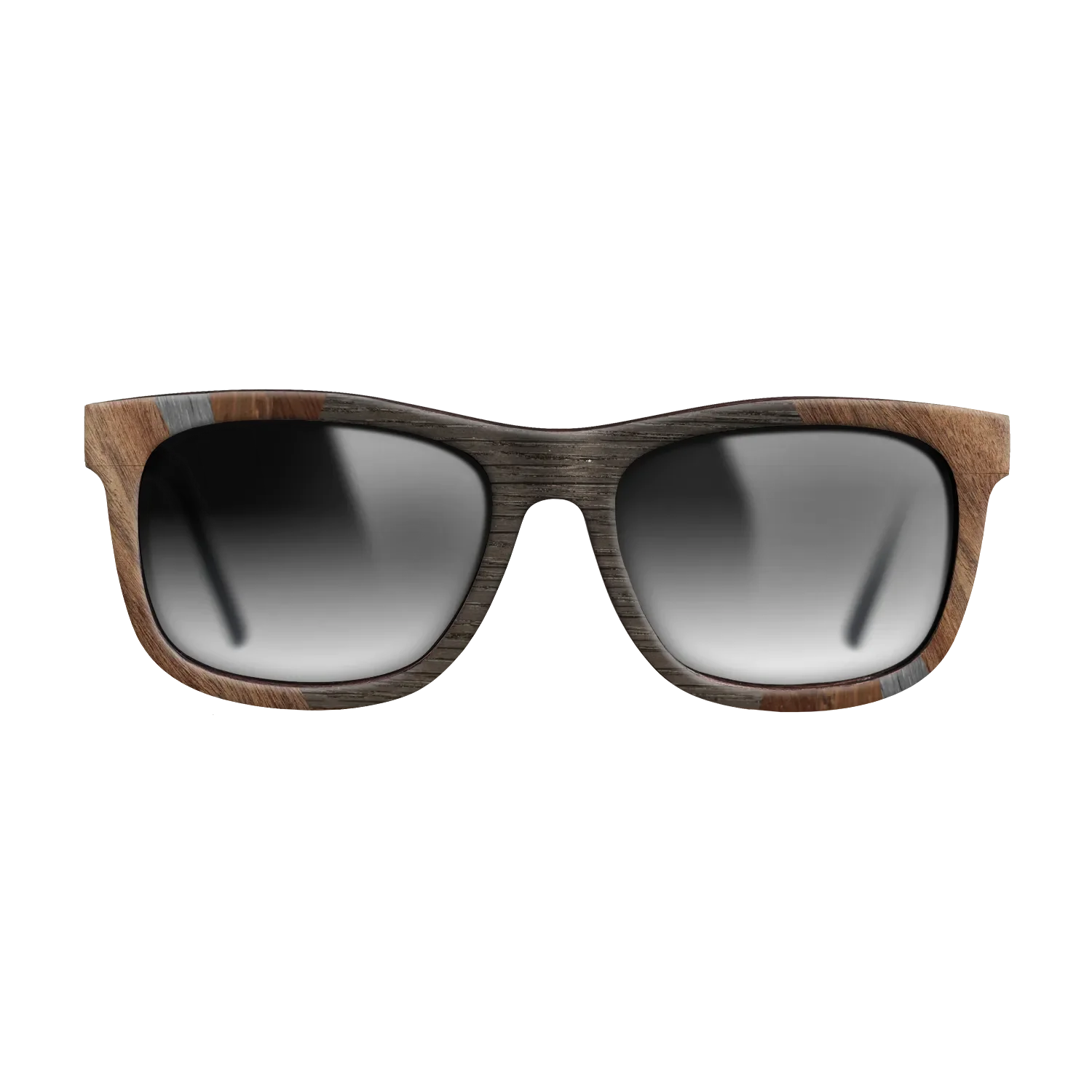 Fumed Oak,Poplar Dyed: Grey,Walnut Claro Light,Wenge: Fractal - The Hero - Square - SIRIS wood optic