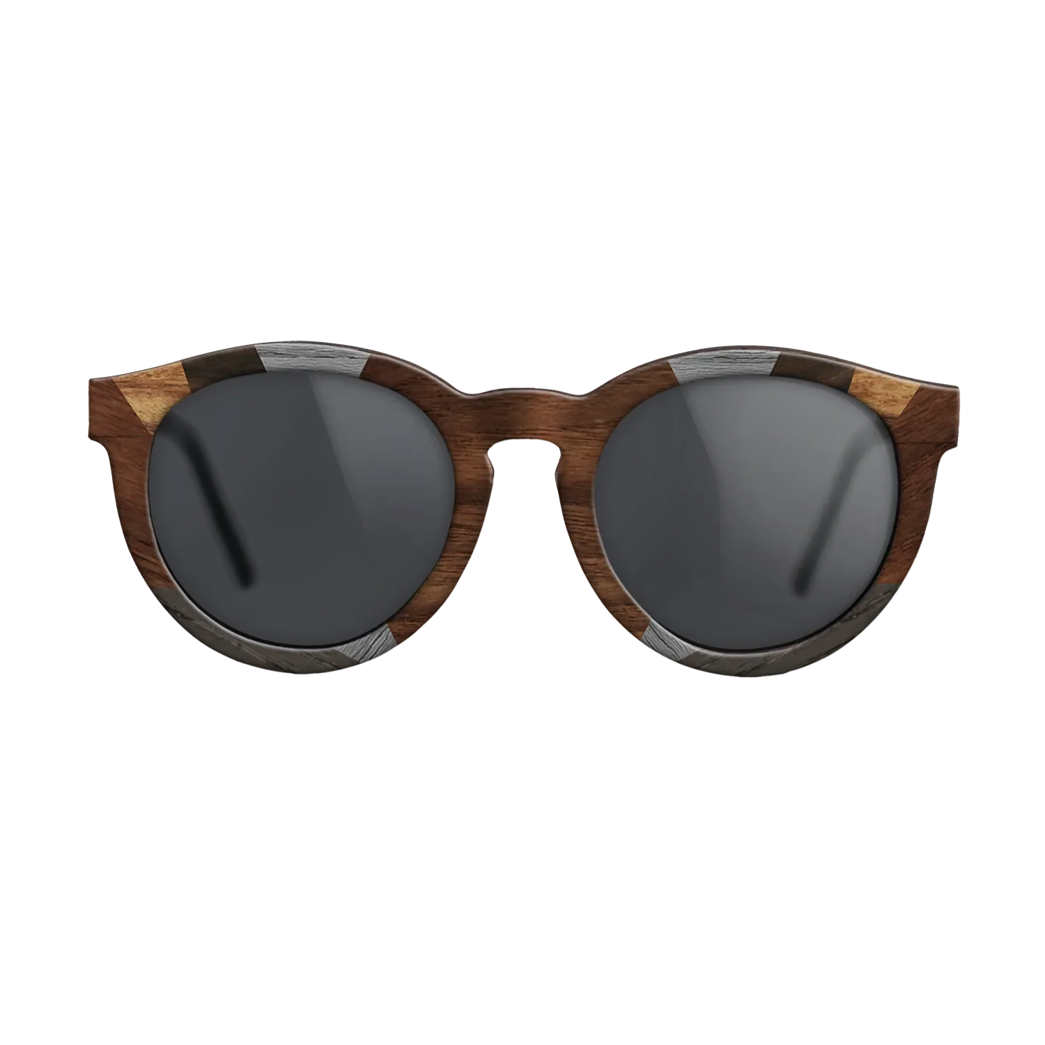 Fumed Oak,Poplar Dyed: Grey,Ziricote Light Quartered,Ziricote Dark Quartered,Koa,Walnut Claro Dark: Recursive - The Rebel - Round - 1149 - SIRIS wood optic