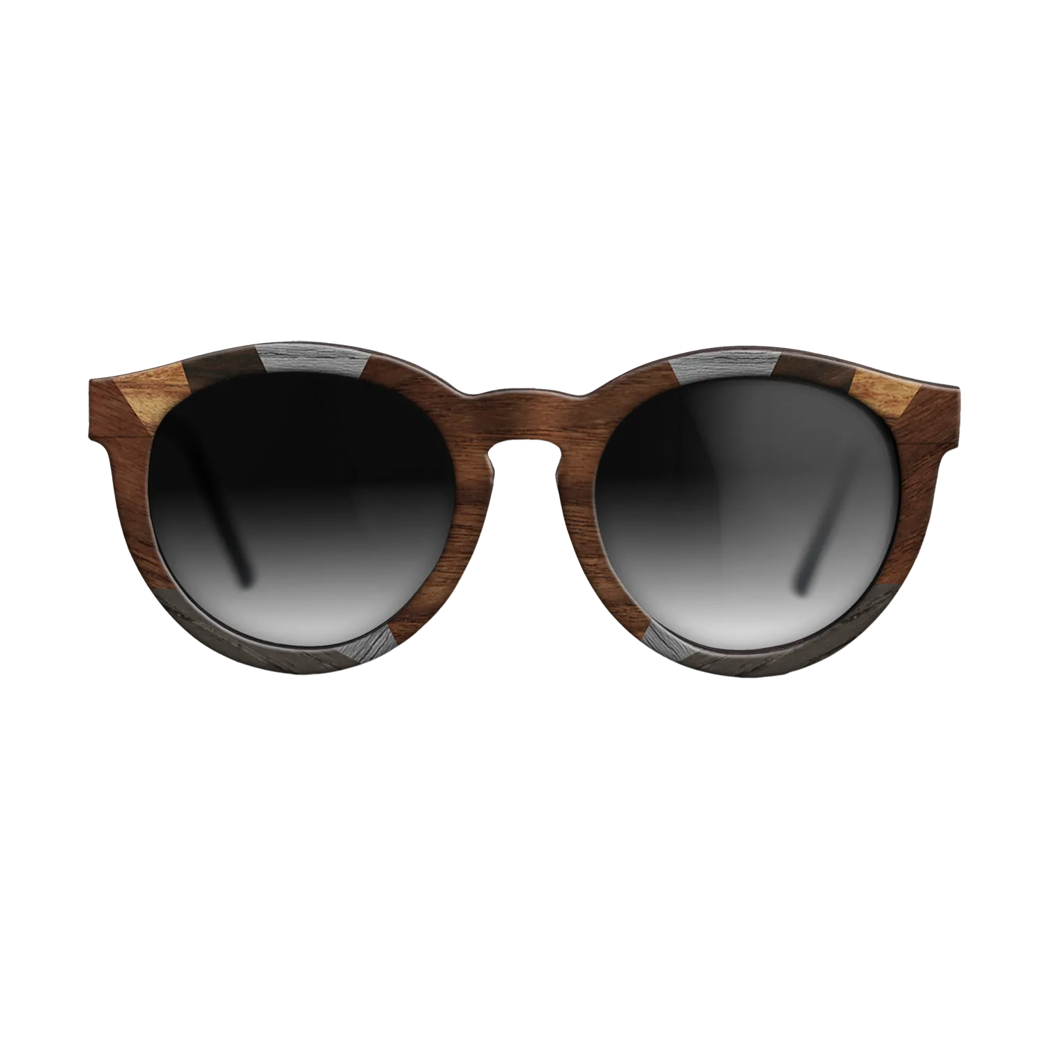Fumed Oak,Poplar Dyed: Grey,Ziricote Light Quartered,Ziricote Dark Quartered,Koa,Walnut Claro Dark: Recursive - The Rebel - Round - 1149 - SIRIS wood optic