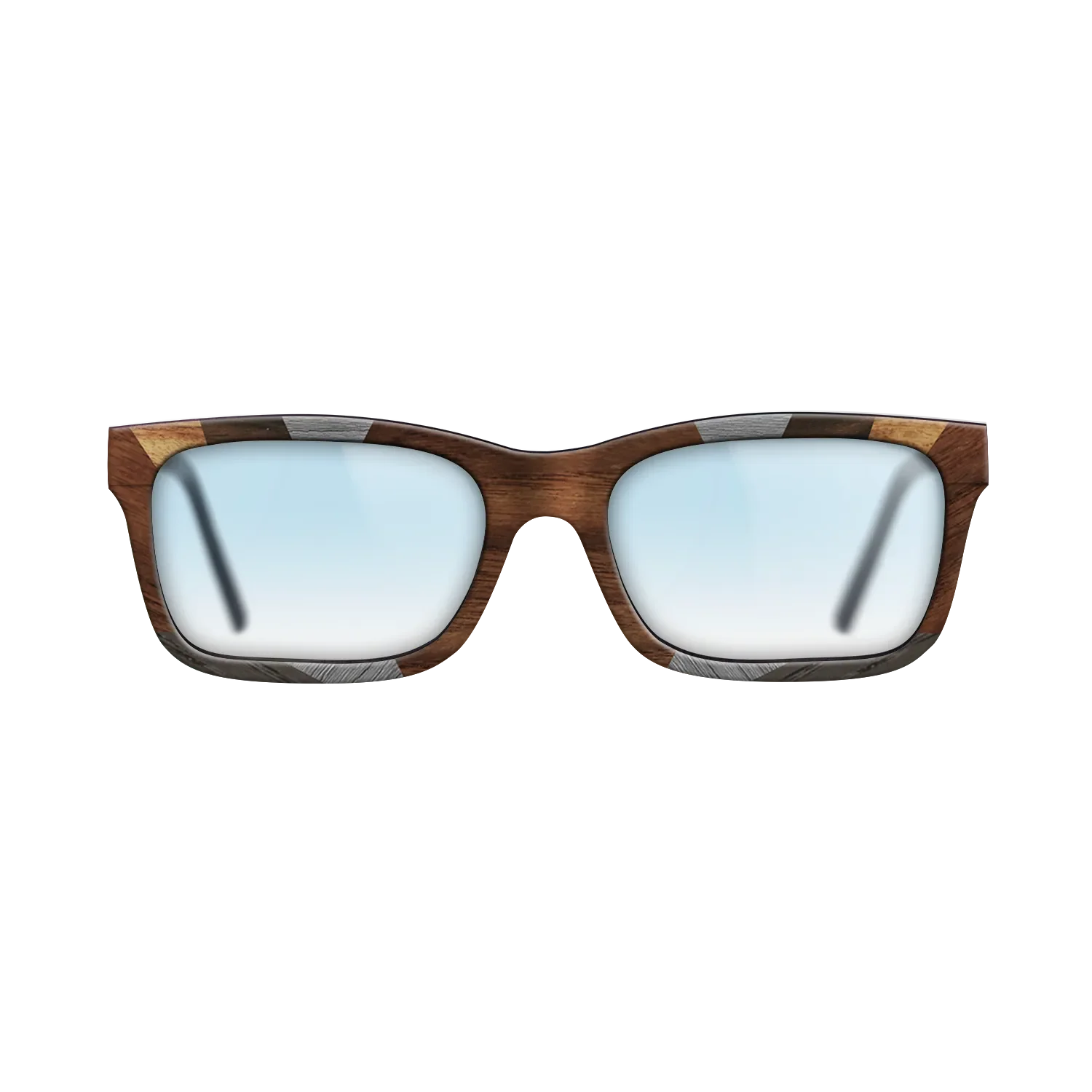 Fumed Oak,Poplar Dyed: Grey,Ziricote Light Quartered,Ziricote Dark Quartered,Koa,Walnut Claro Dark: Recursive - The Sage - Rectangle - 1149 - SIRIS wood optic