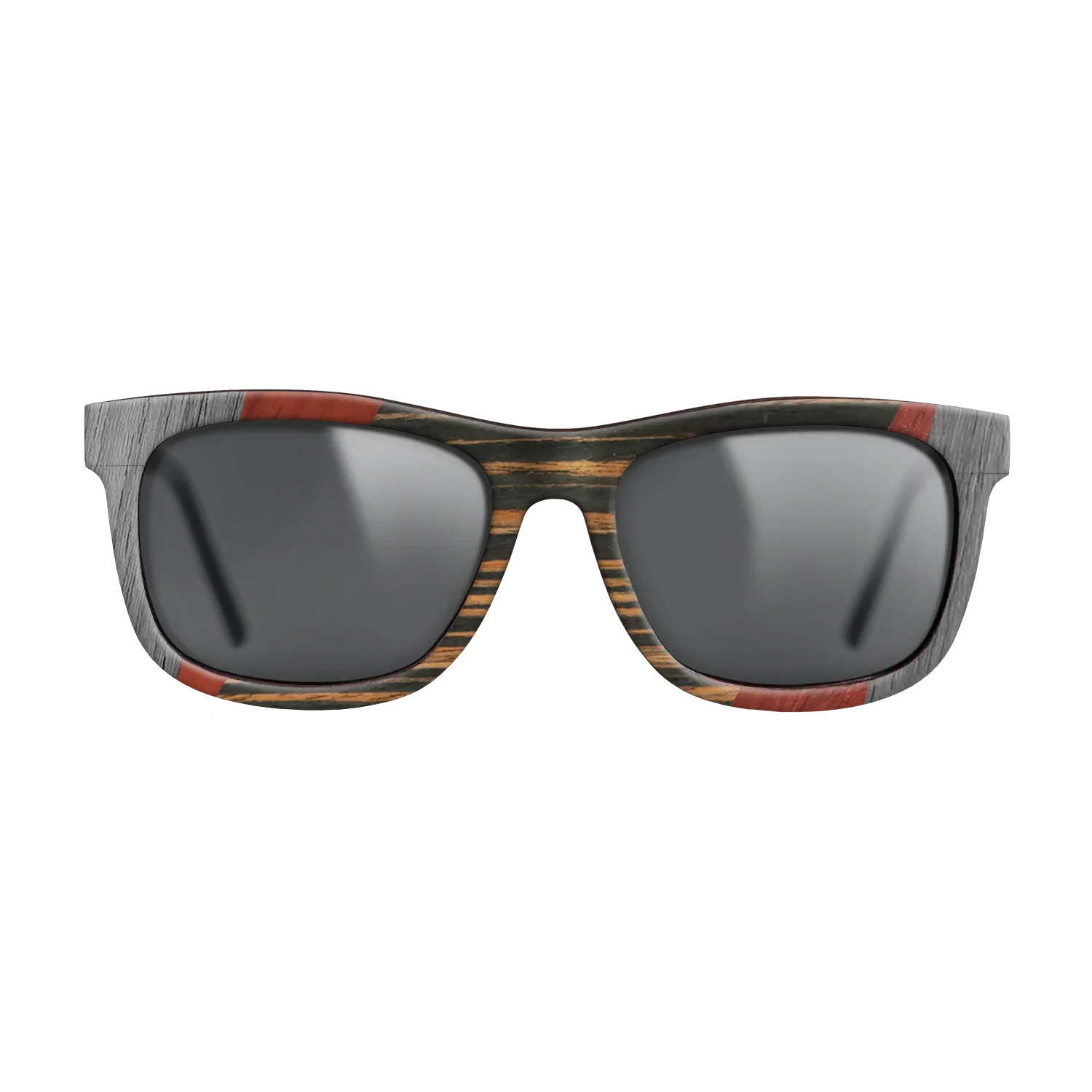 Fumed Oak,Poplar Dyed: Red,Poplar Dyed: Grey,Italian Ebony,Olive Burl: Mosaic - The Hero - Square - 2056 - SIRIS wood optic