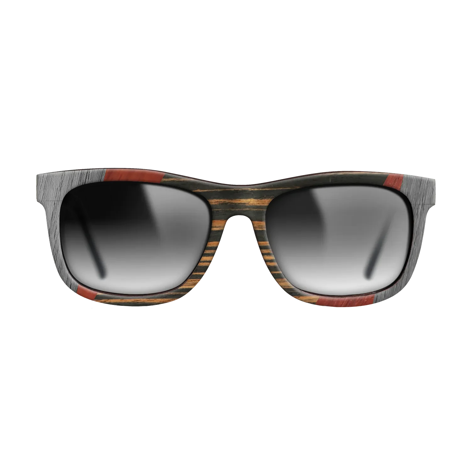 Fumed Oak,Poplar Dyed: Red,Poplar Dyed: Grey,Italian Ebony,Olive Burl: Mosaic - The Hero - Square - 2056 - SIRIS wood optic