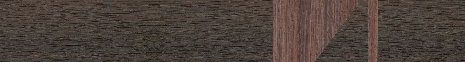 Fumed Oak,Rosewood Reconstituted: Bauhaus - The Maiden - Cat - SIRIS wood optic